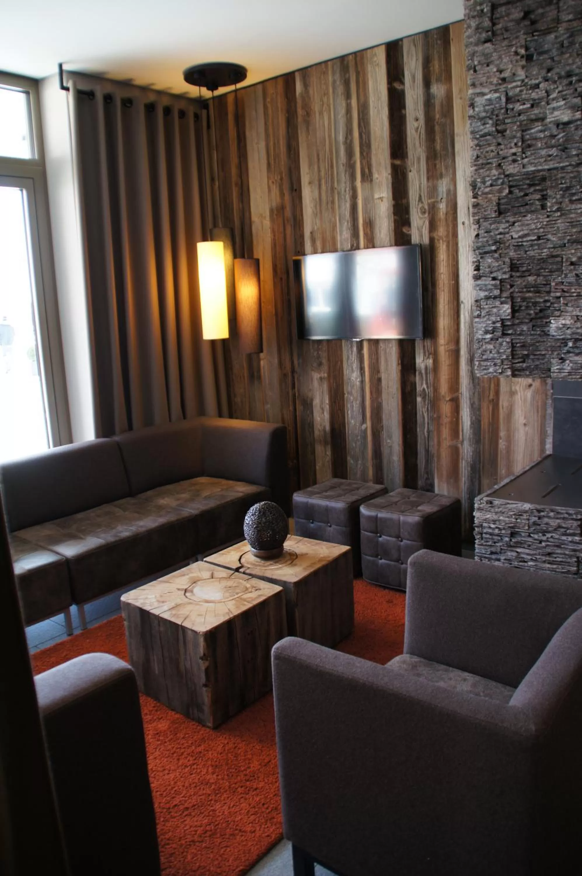 Lobby or reception, Lounge/Bar in Hotel Linde