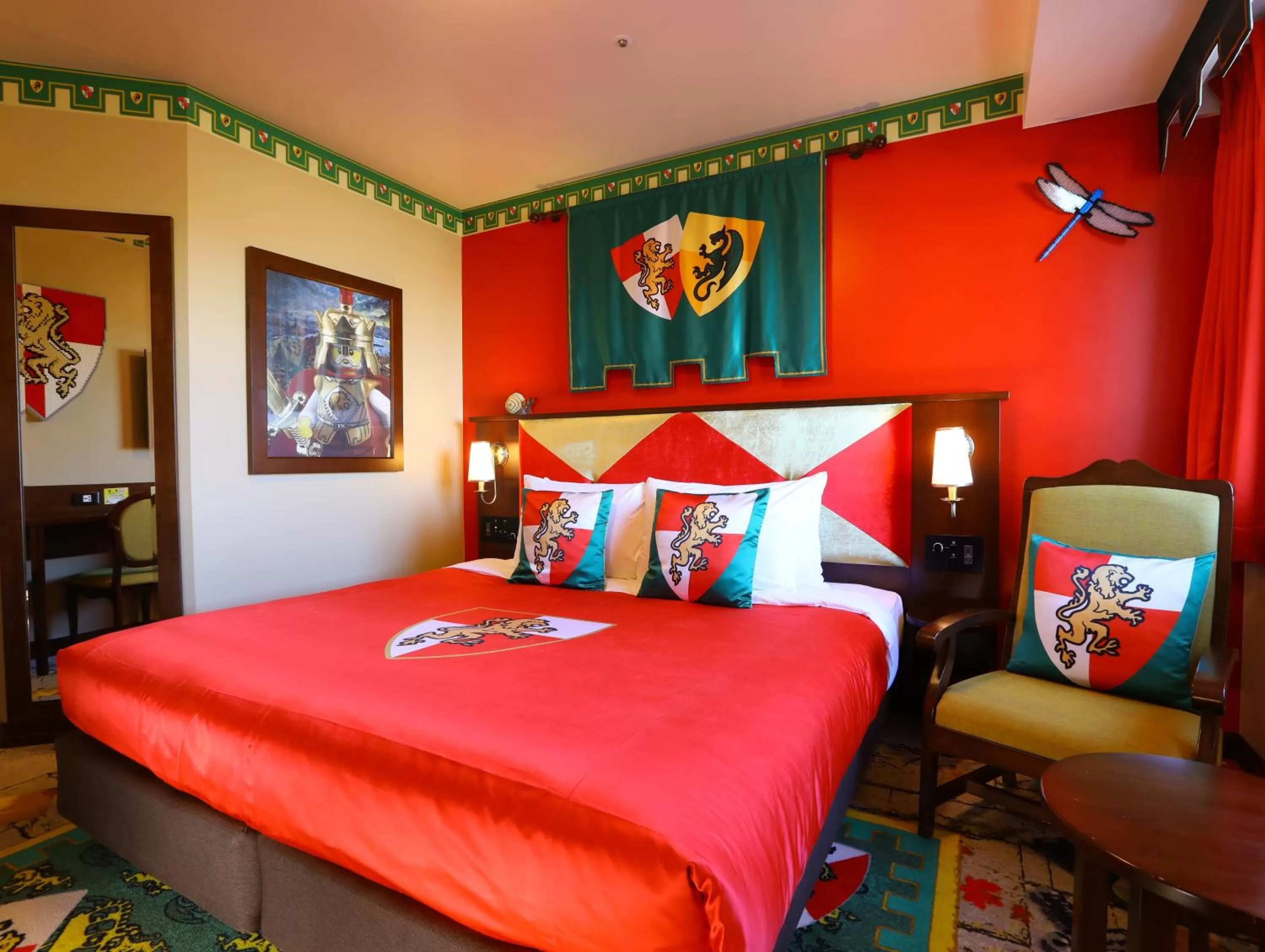 Bed in LEGOLAND Japan Hotel