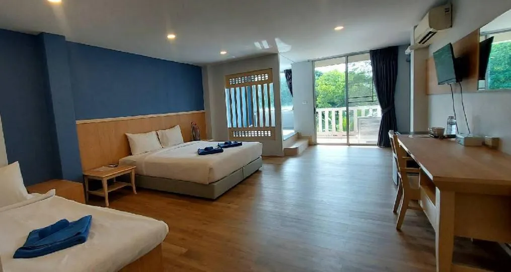 Bed in Karon Living Room - SHA Plus