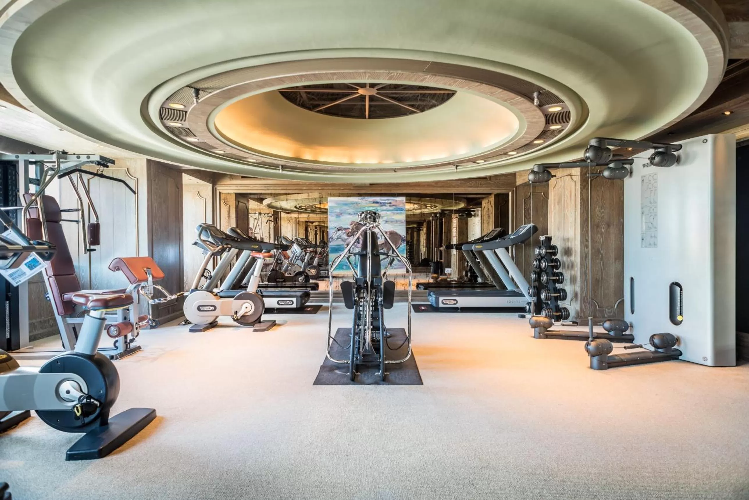 Fitness centre/facilities in Palais de Chine Hotel