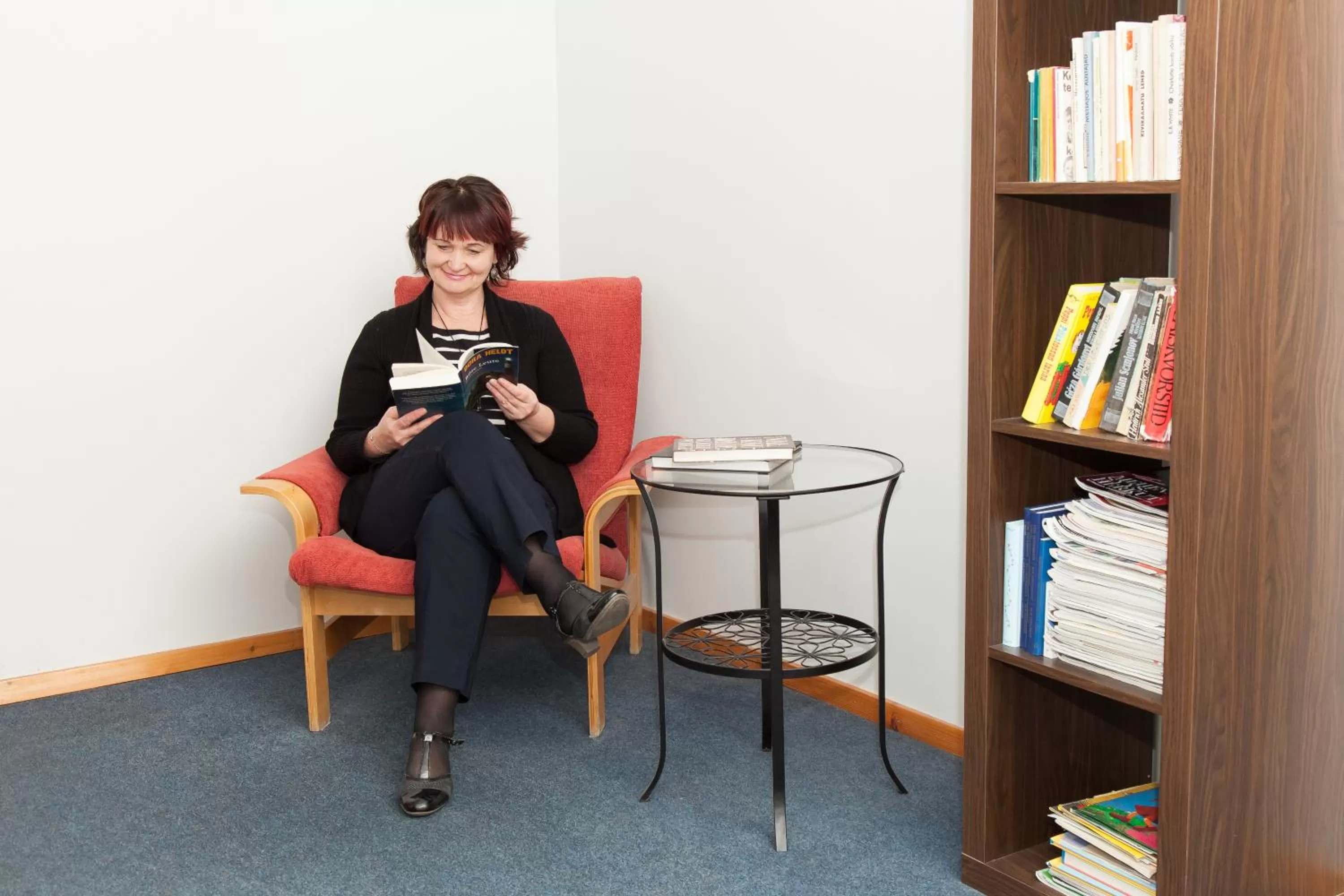 Library in Pesa Hotel