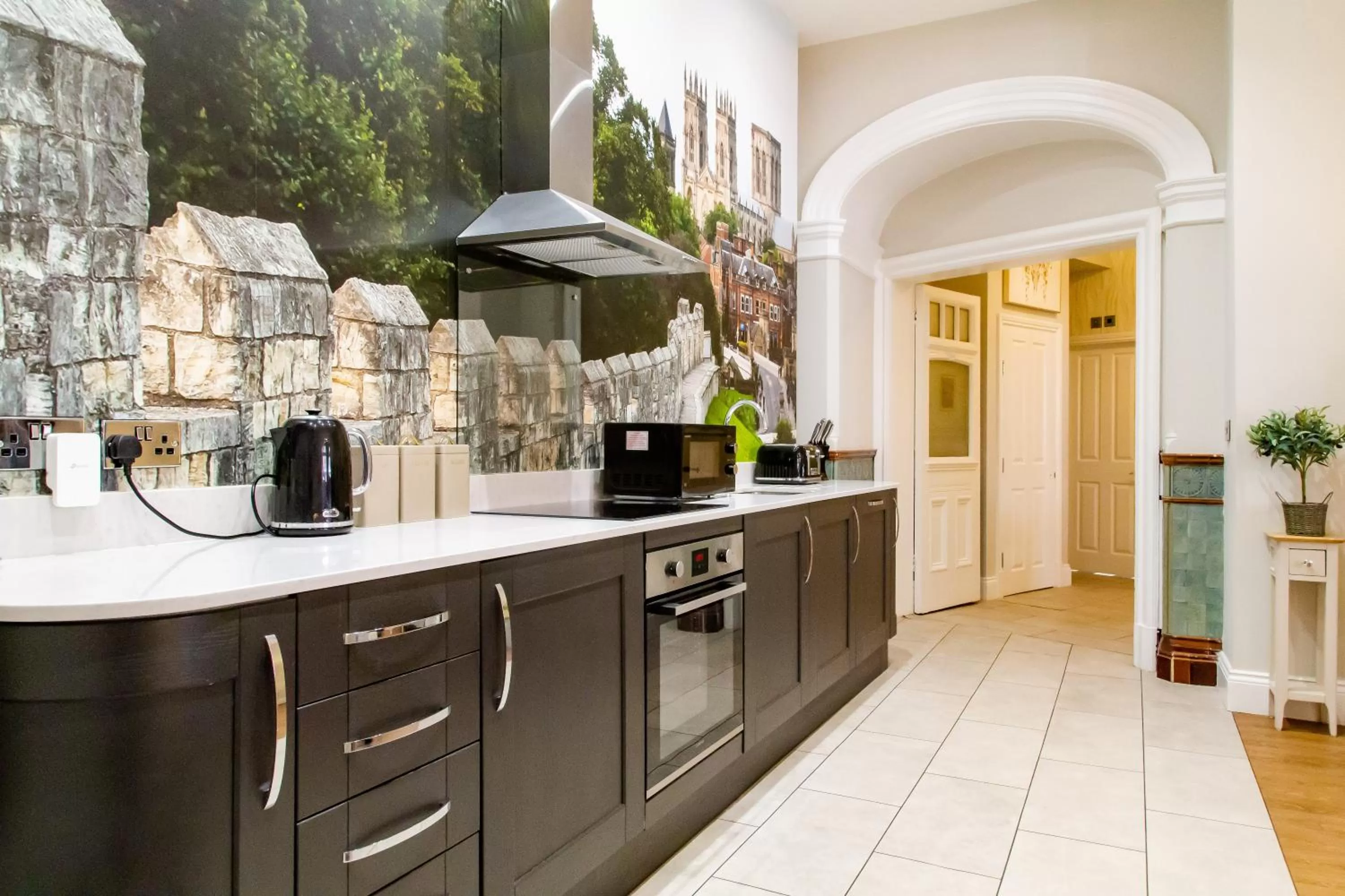 kitchen in Goodramgate Apartments