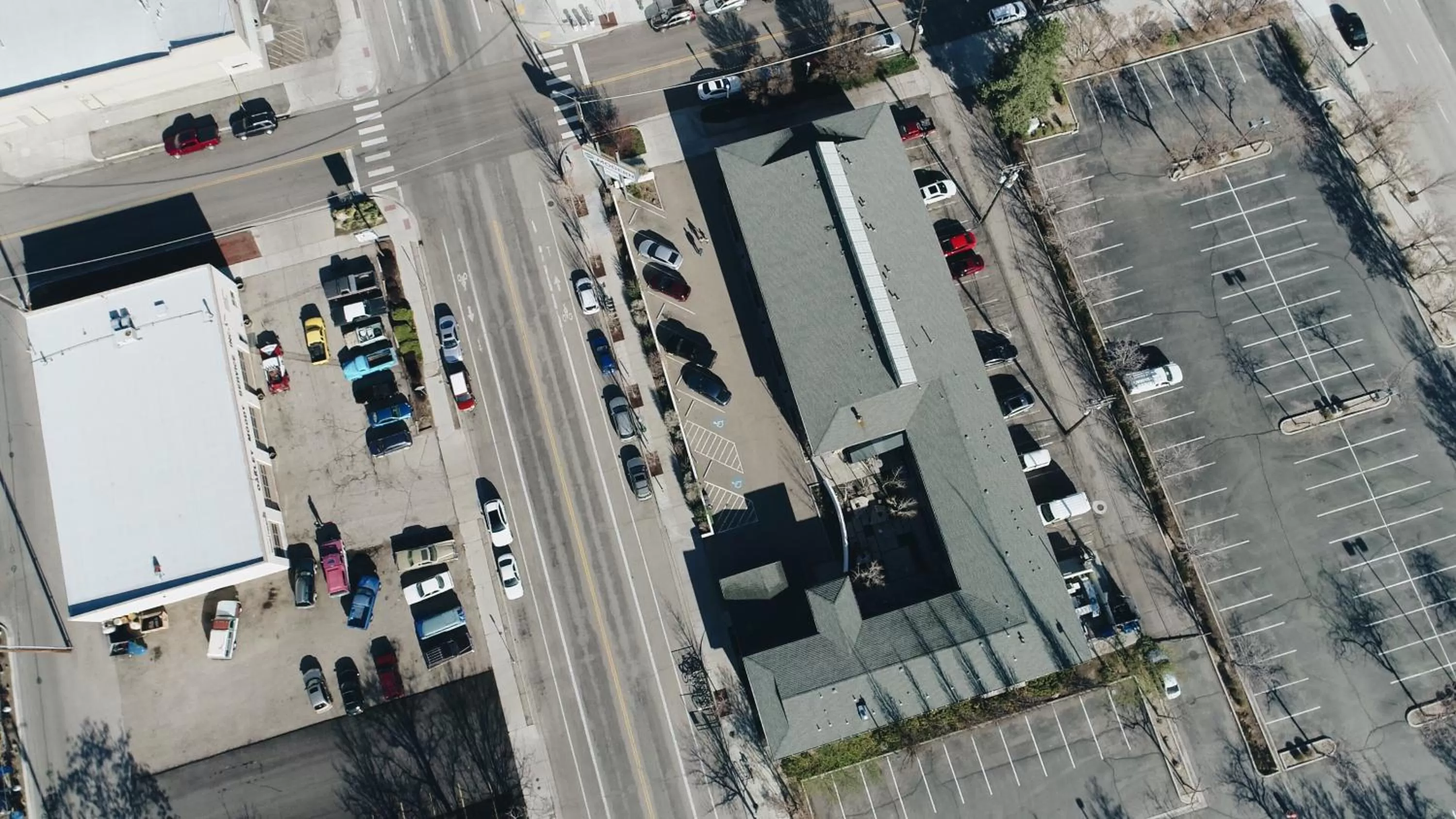 Property building in Modern Hotel