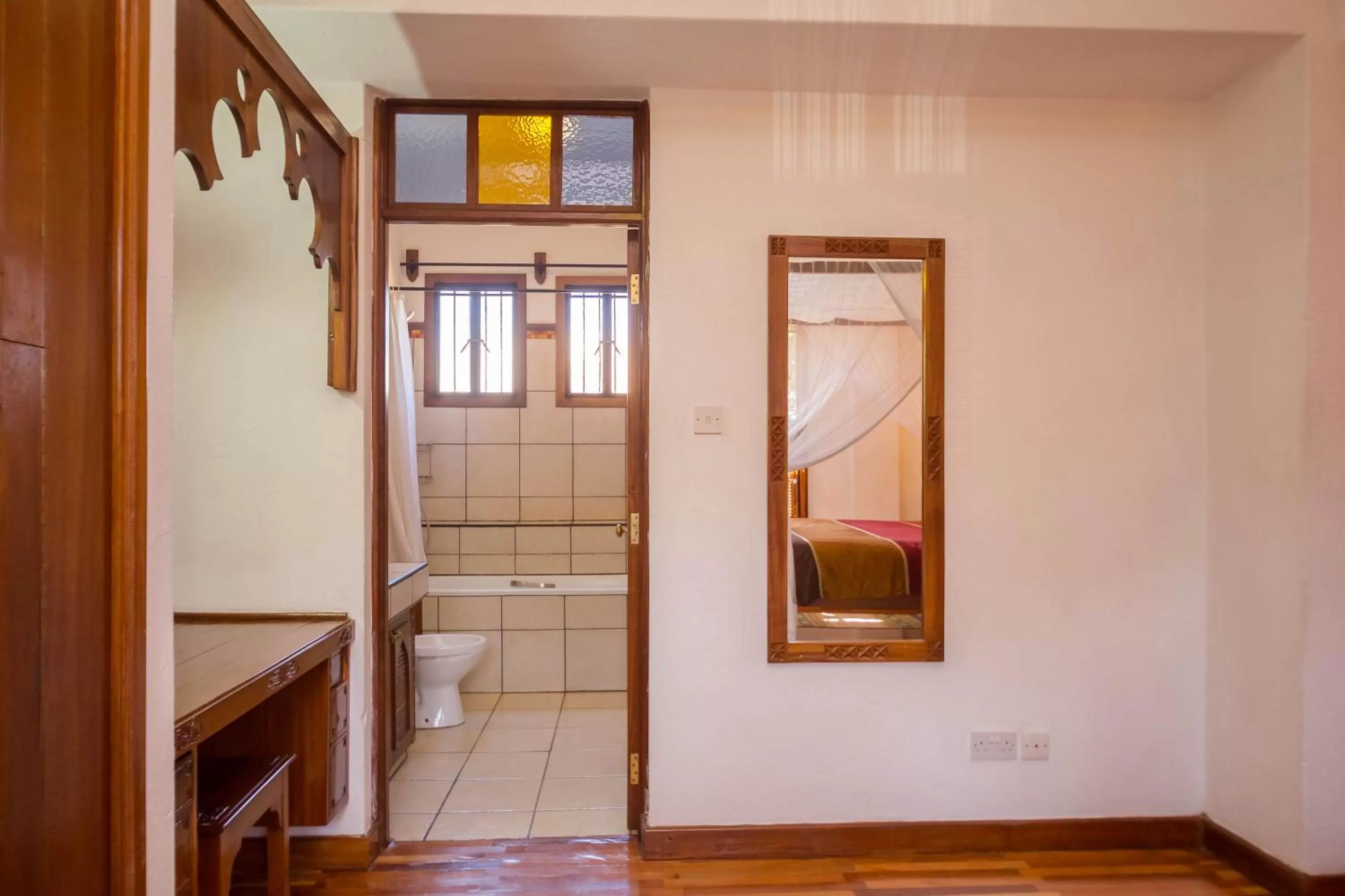 Bathroom in The King Post