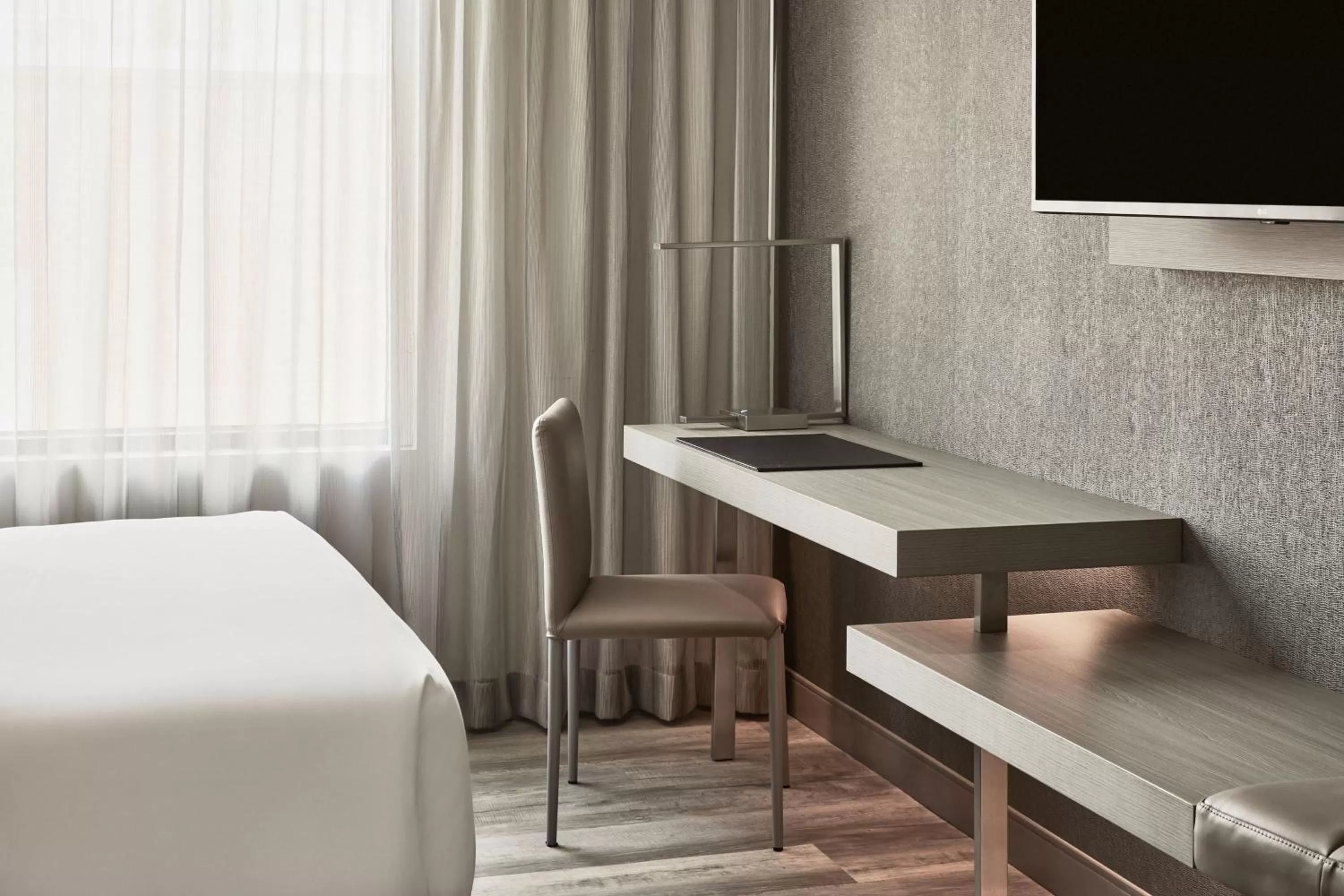 Photo of the whole room, Bed in AC Hotel by Marriott San Diego Downtown Gaslamp Quarter