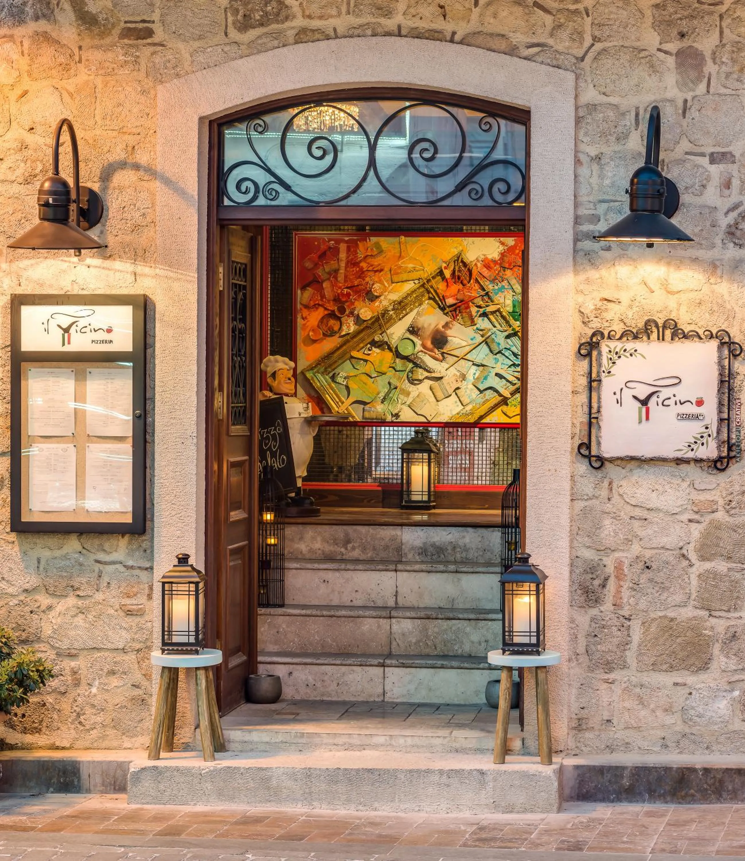 Facade/entrance in Tuvana Hotel
