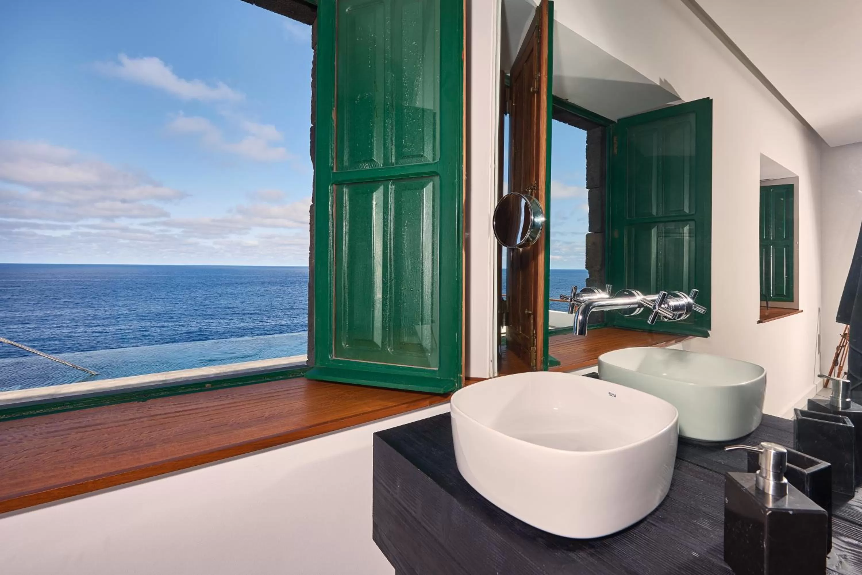 Bathroom in Lighthouse on La Palma Island