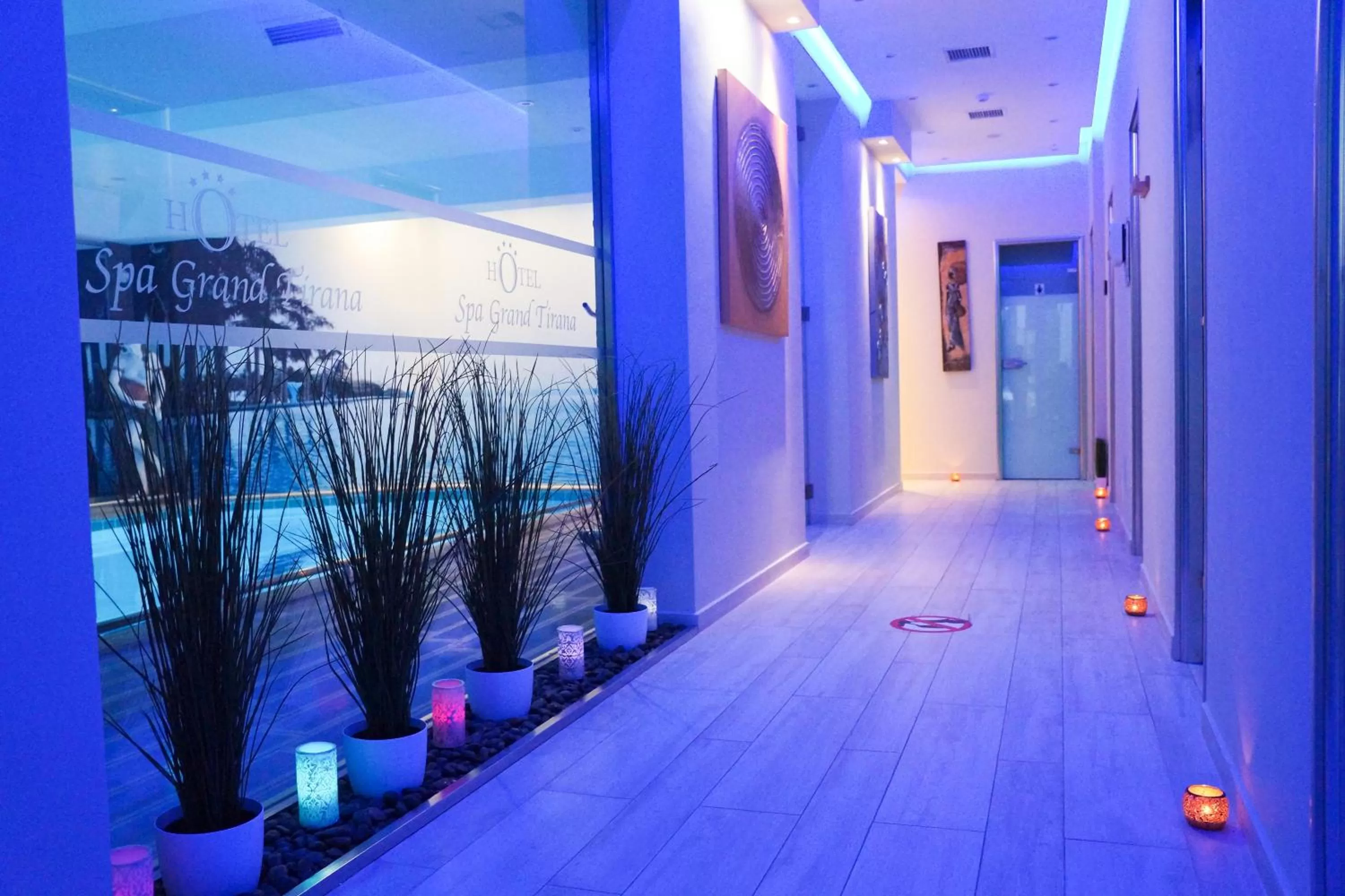 Decorative detail in Grand Hotel & Spa Tirana