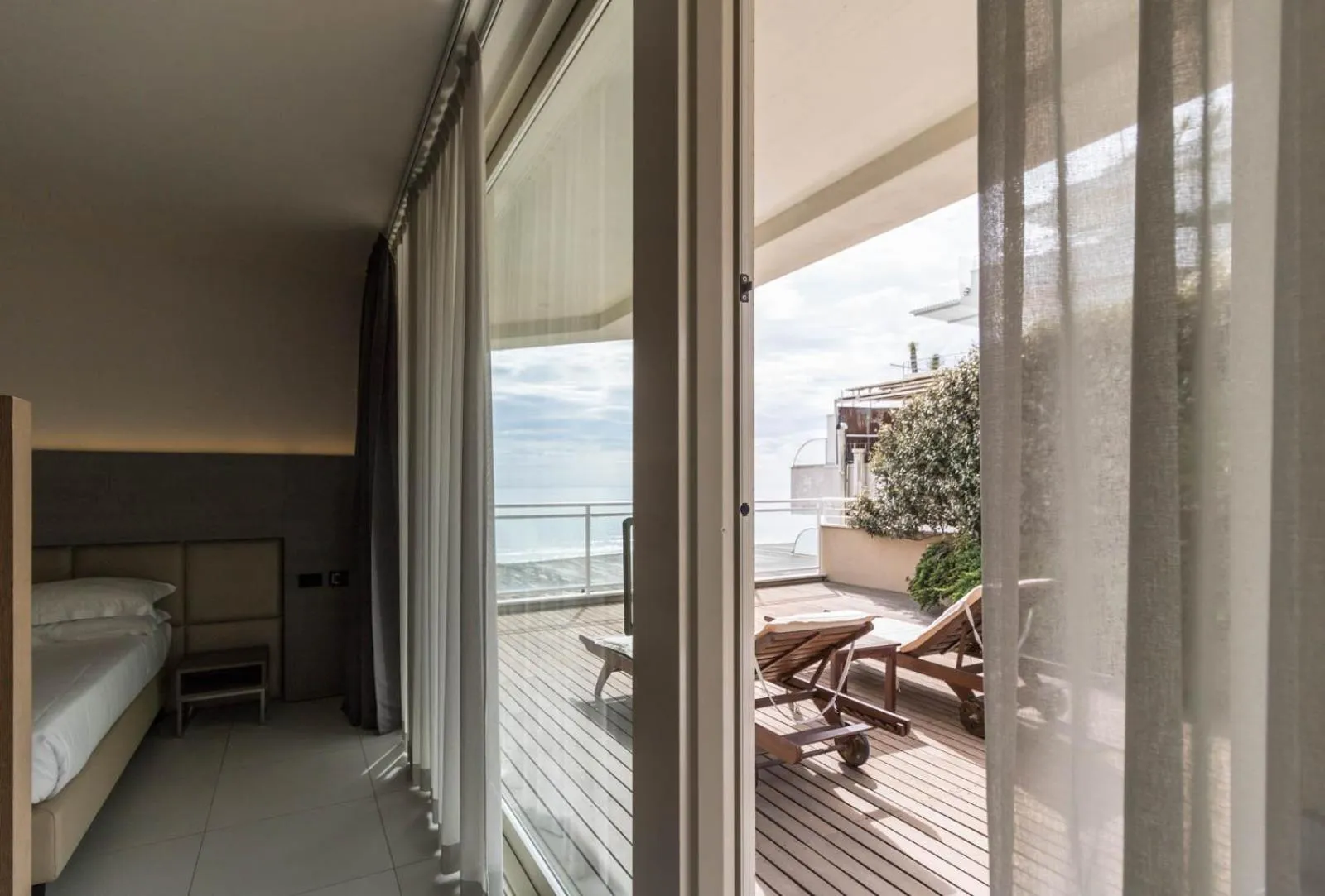 View (from property/room), Bed in Bellettini Hotel