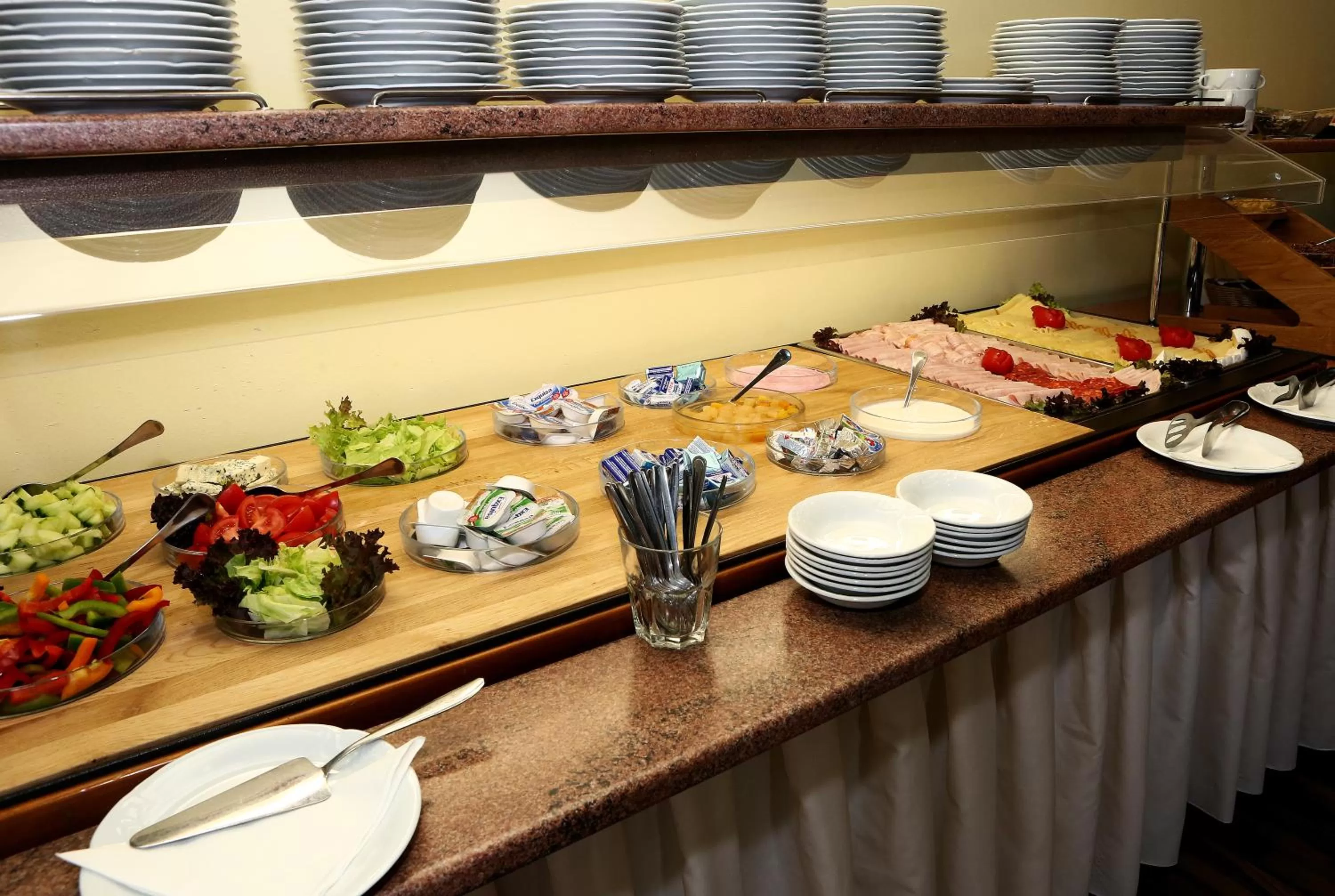 Buffet breakfast in Hotel Central