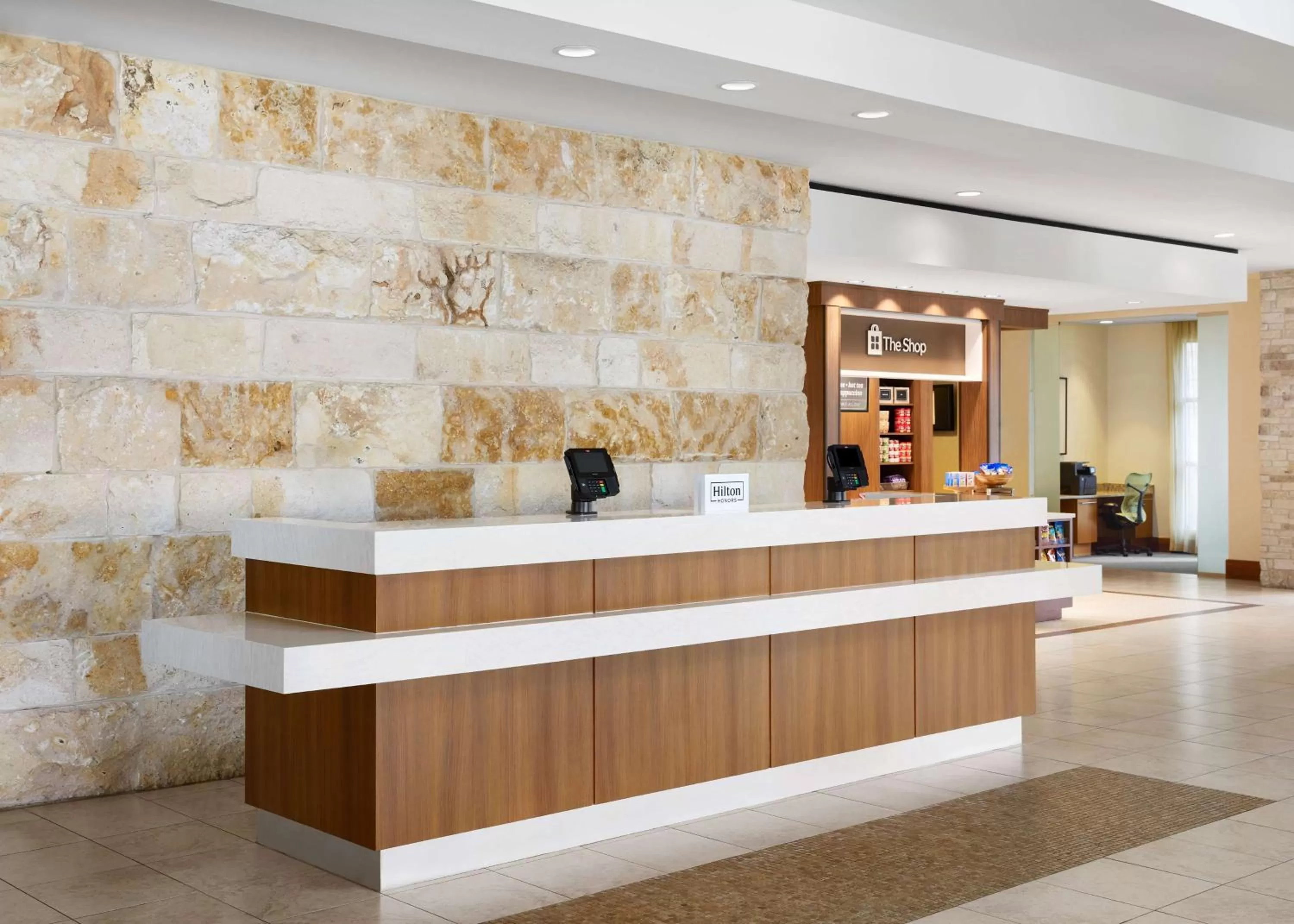 Lobby or reception in Hilton Garden Inn Dallas Richardson