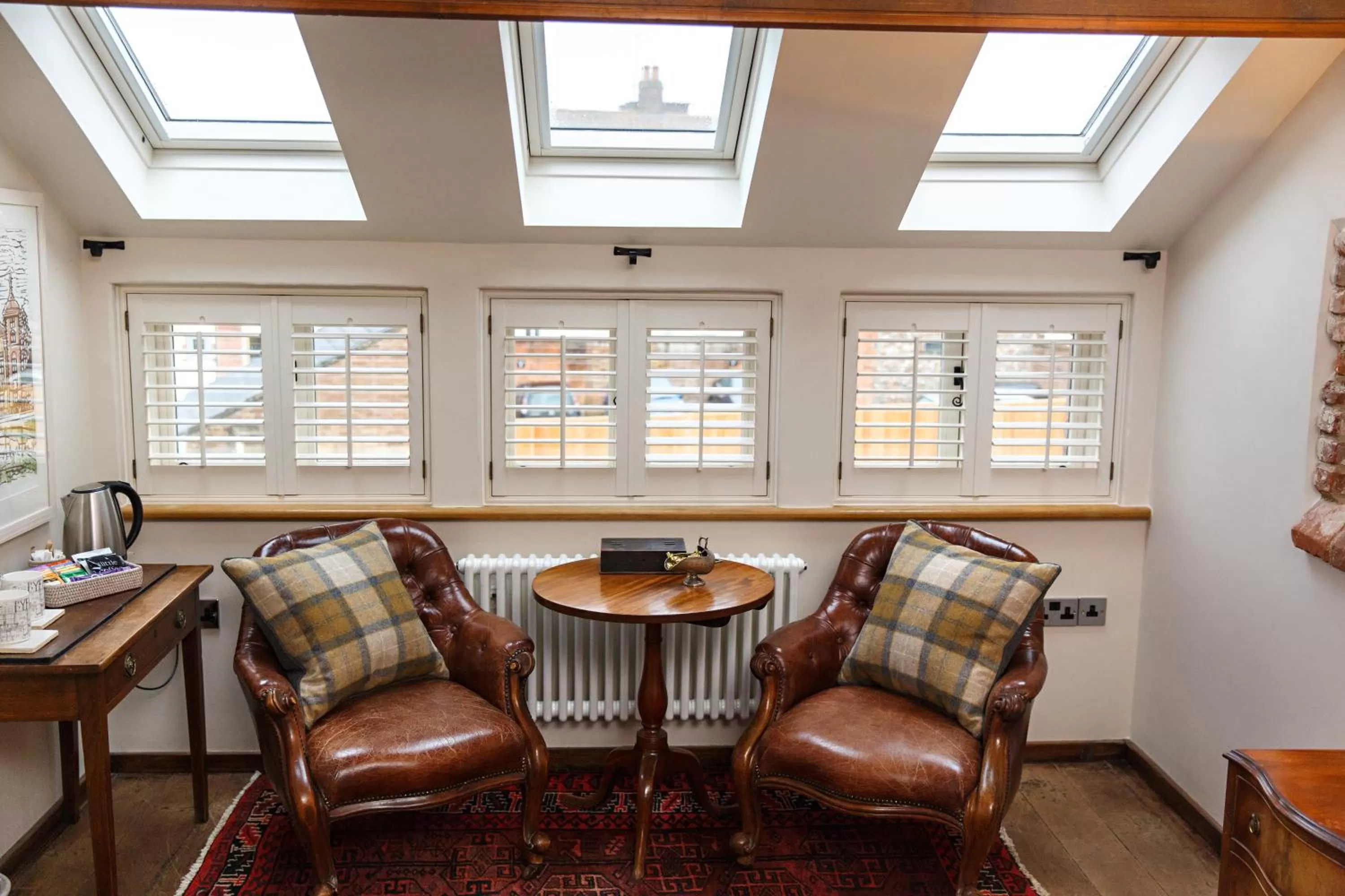 Seating area in Byfords