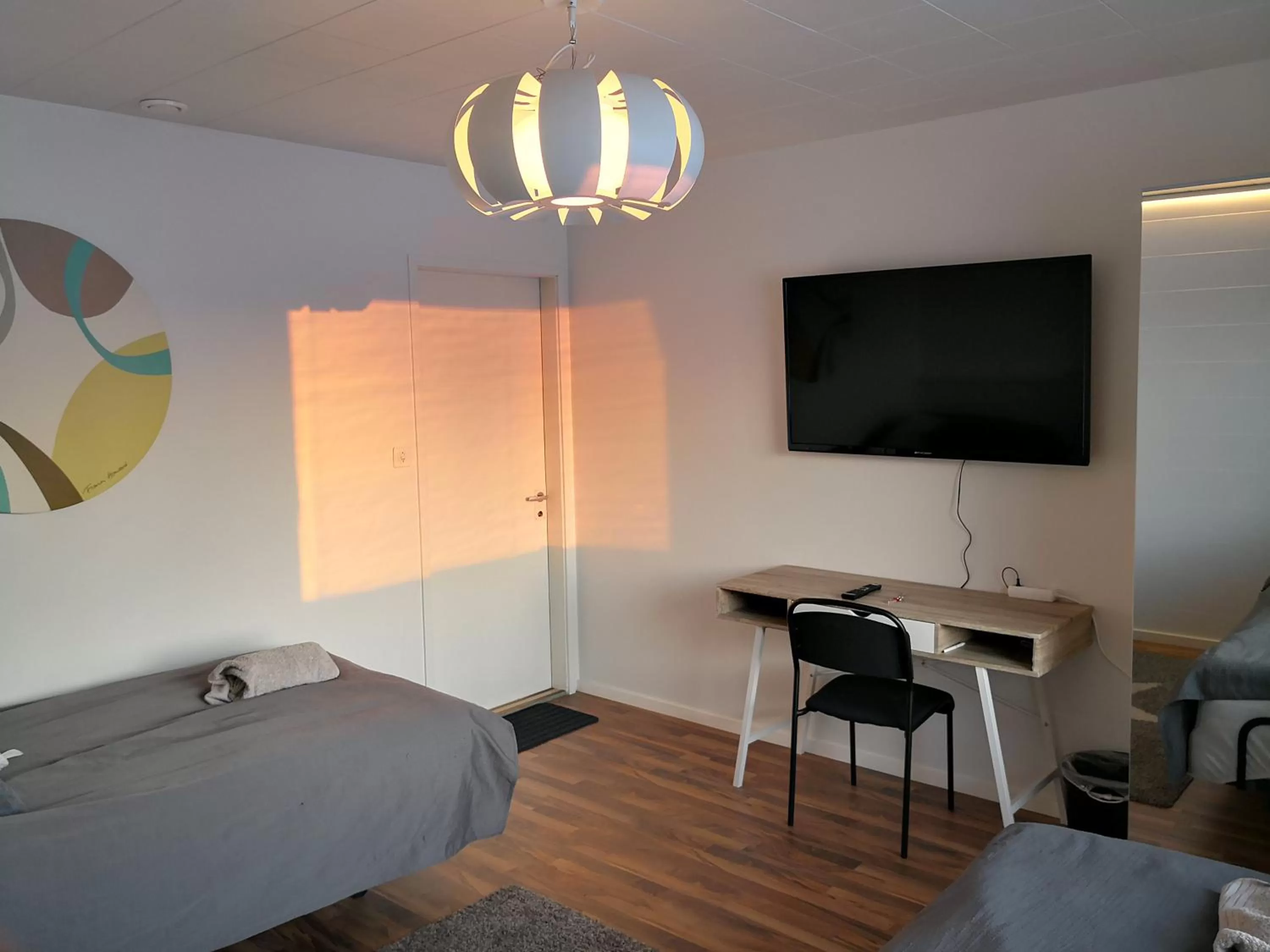 TV and multimedia, Bed in Motel Tornio