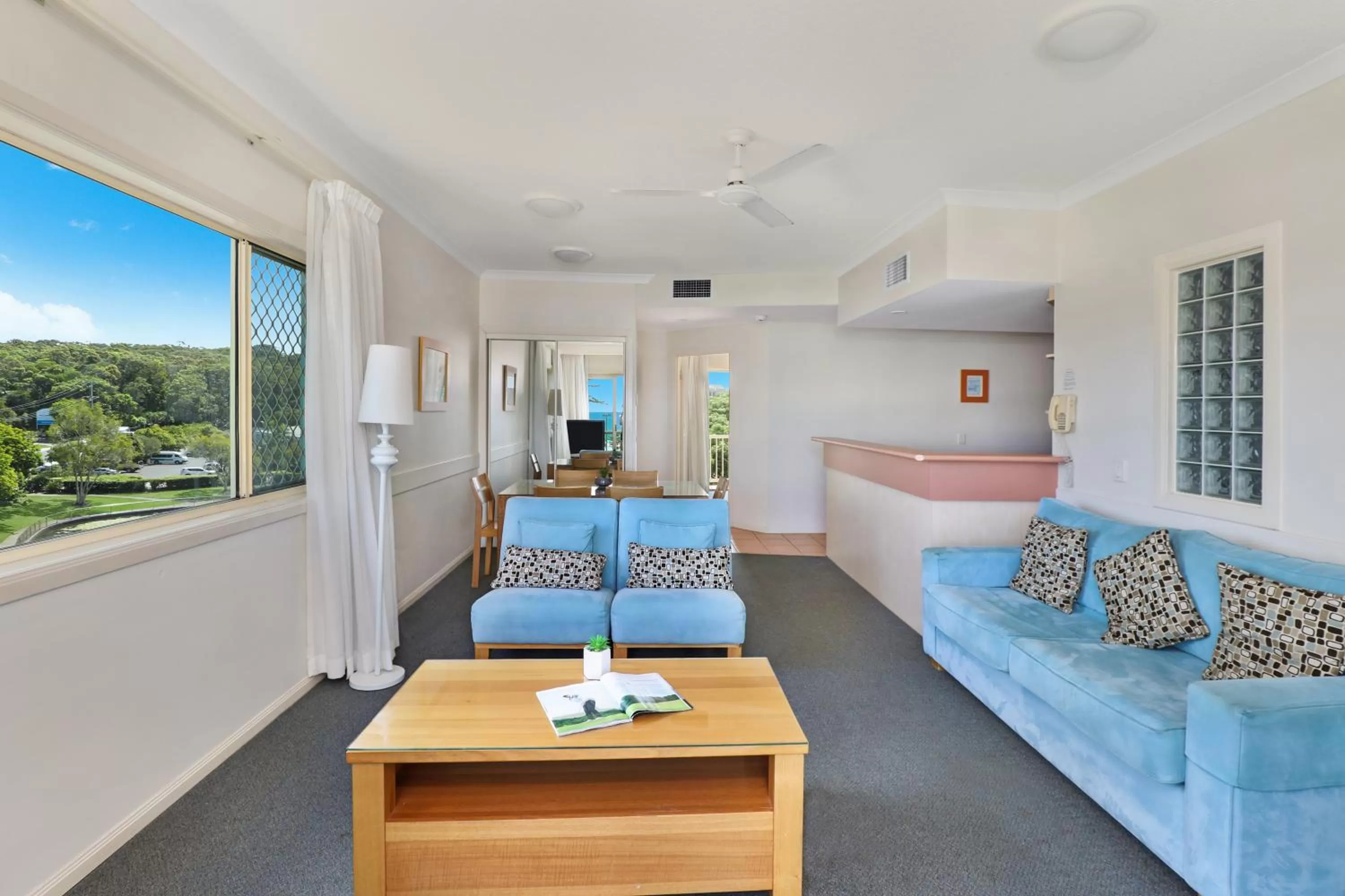 Living room, Bed in Alex Seaside Resort