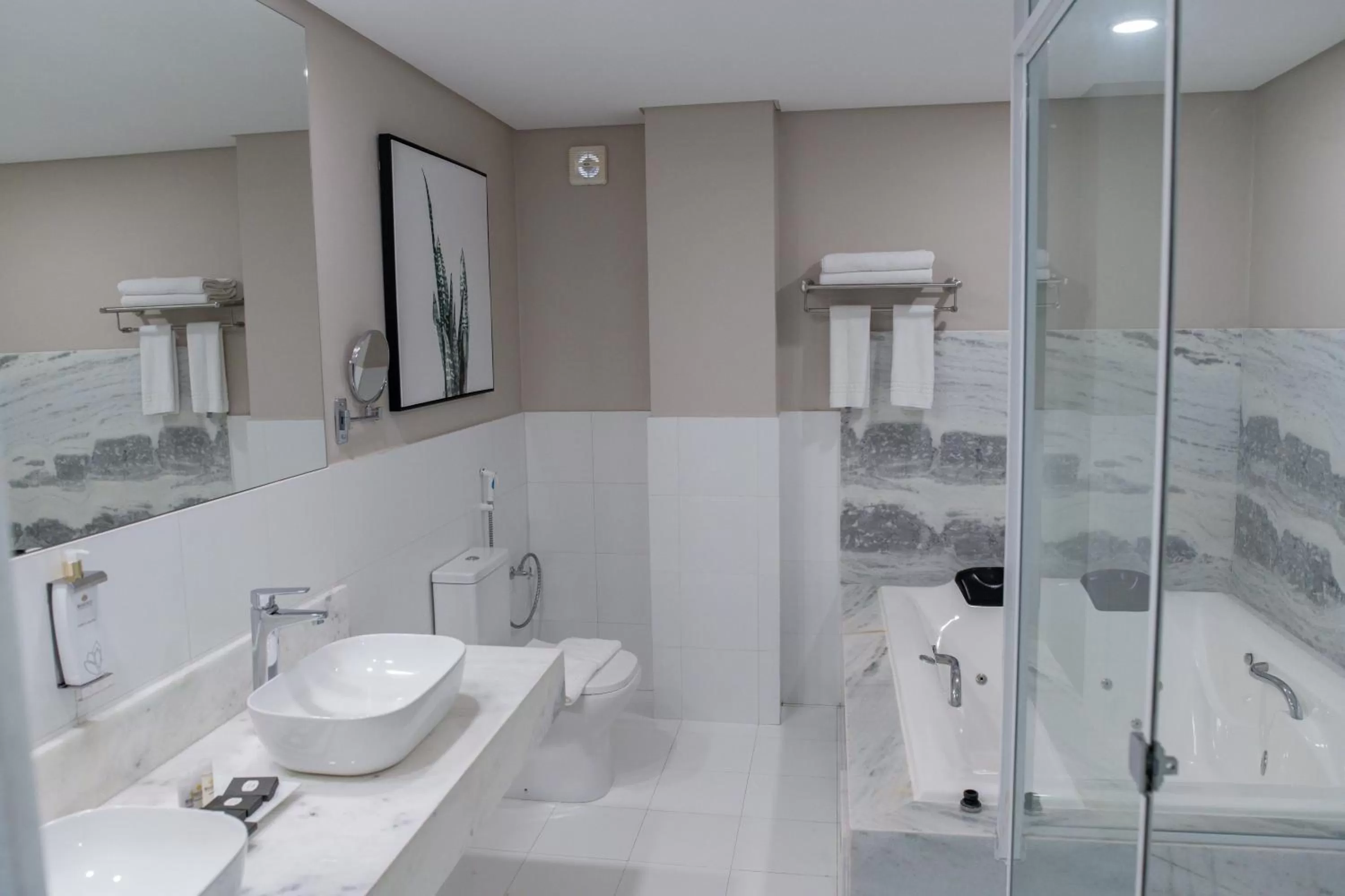 Bathroom in Bisinii Boutique Hotel