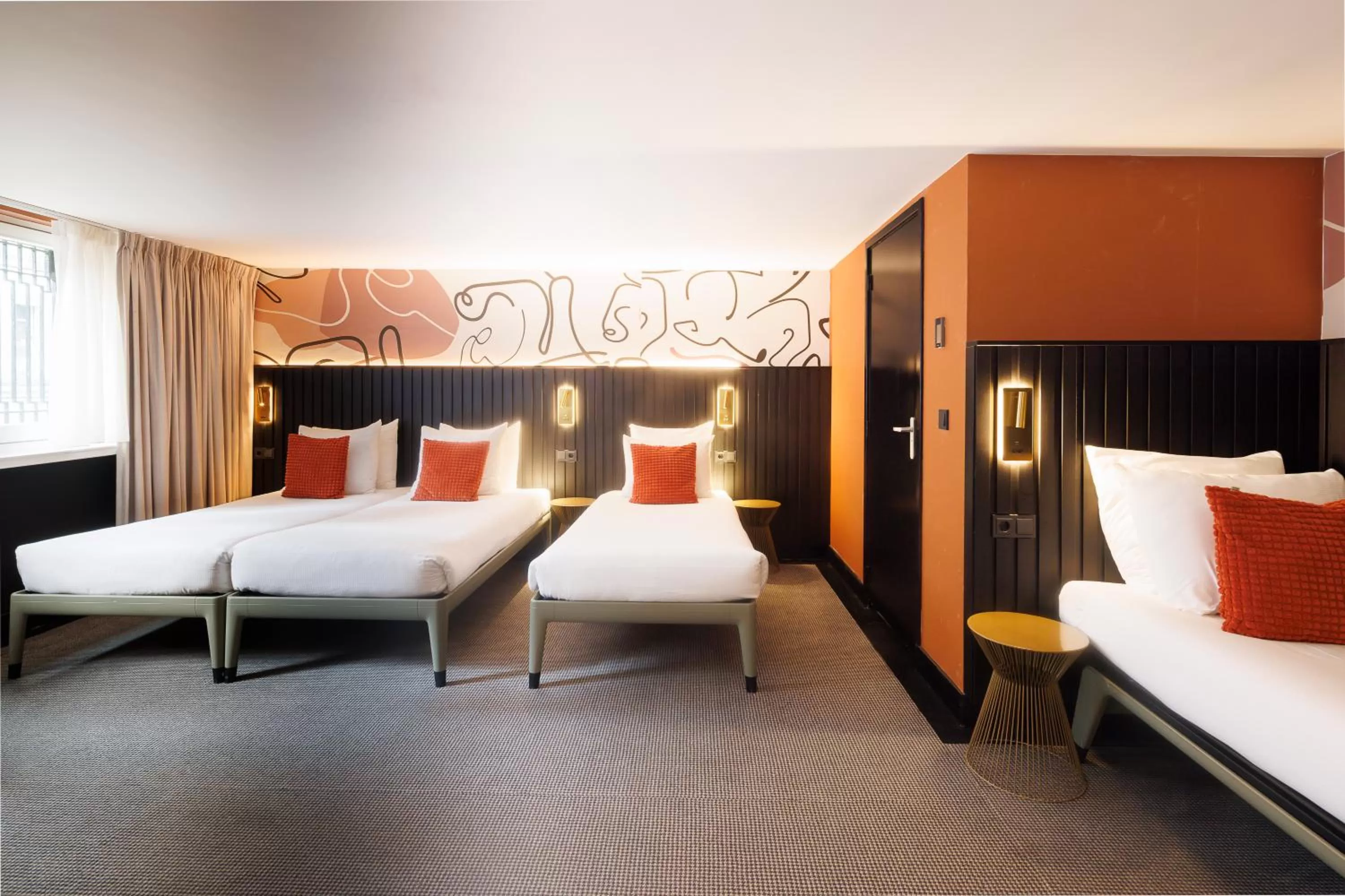 Bedroom, Bed in Huygens Place Amsterdam