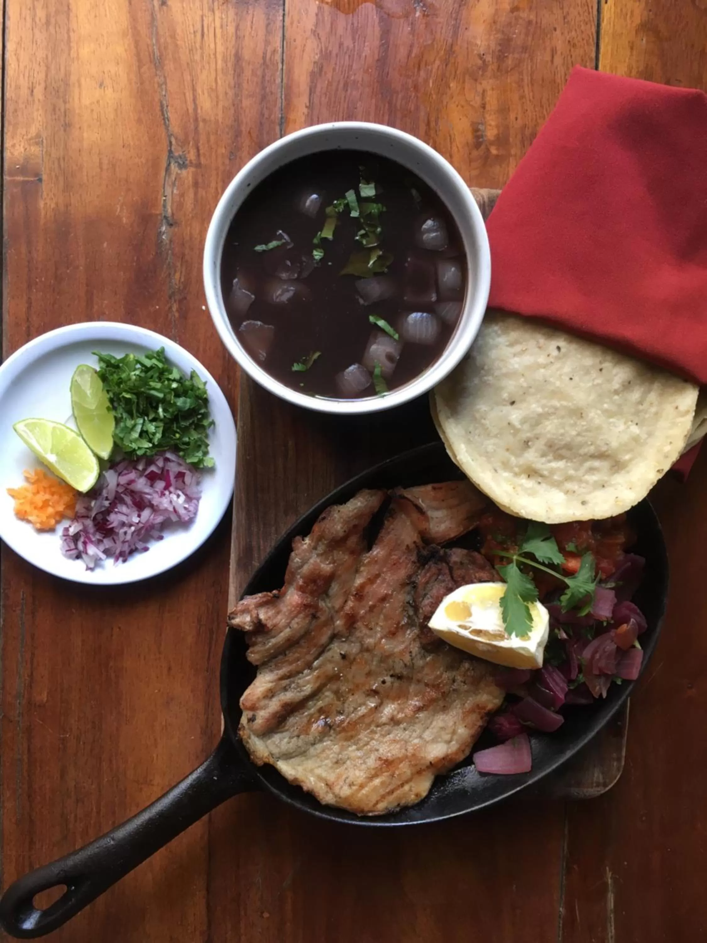 Food and drinks in Hotel Casa San Juan