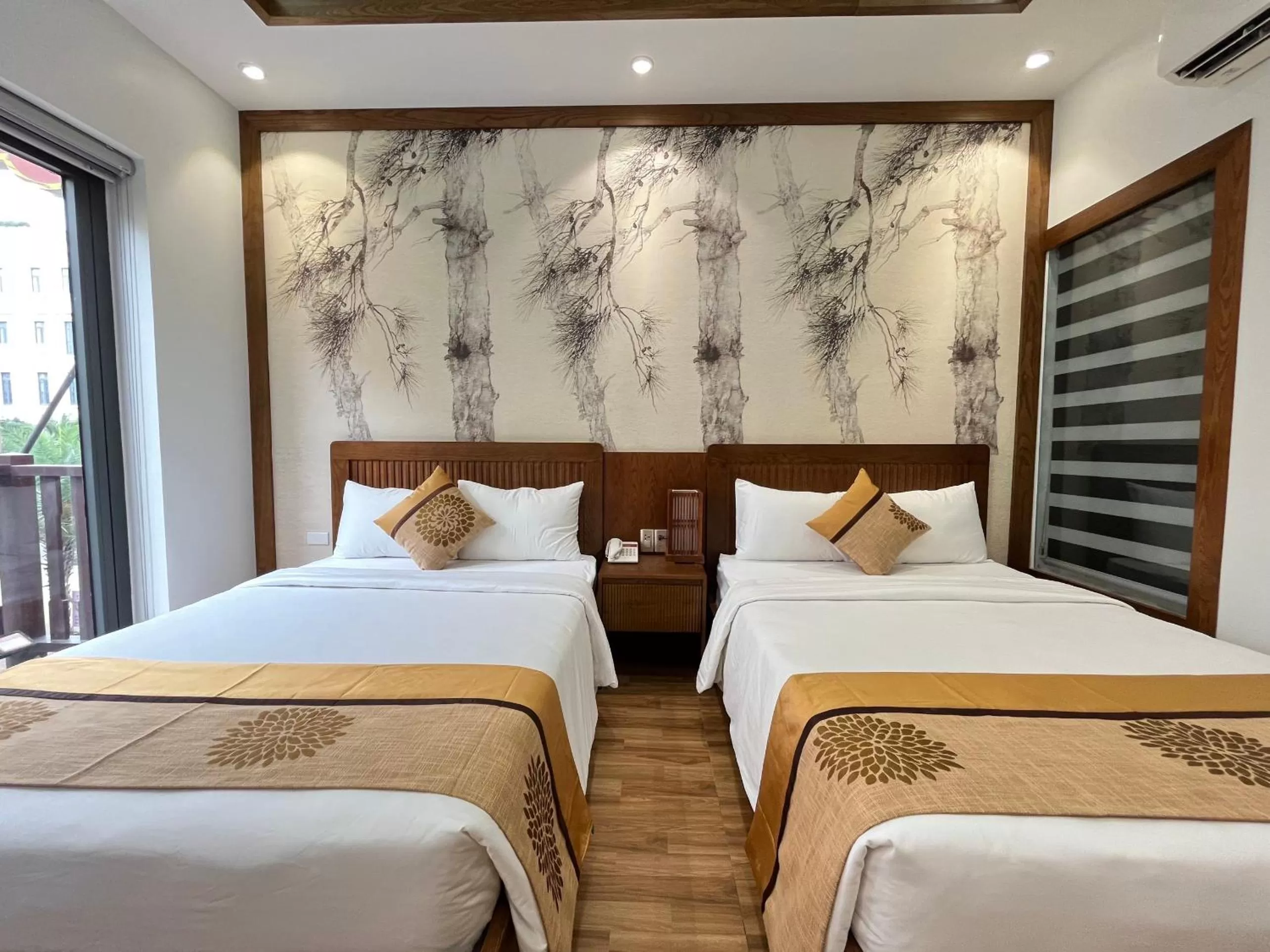 Bed in Samatha Hotel Bai Chay, Ha Long