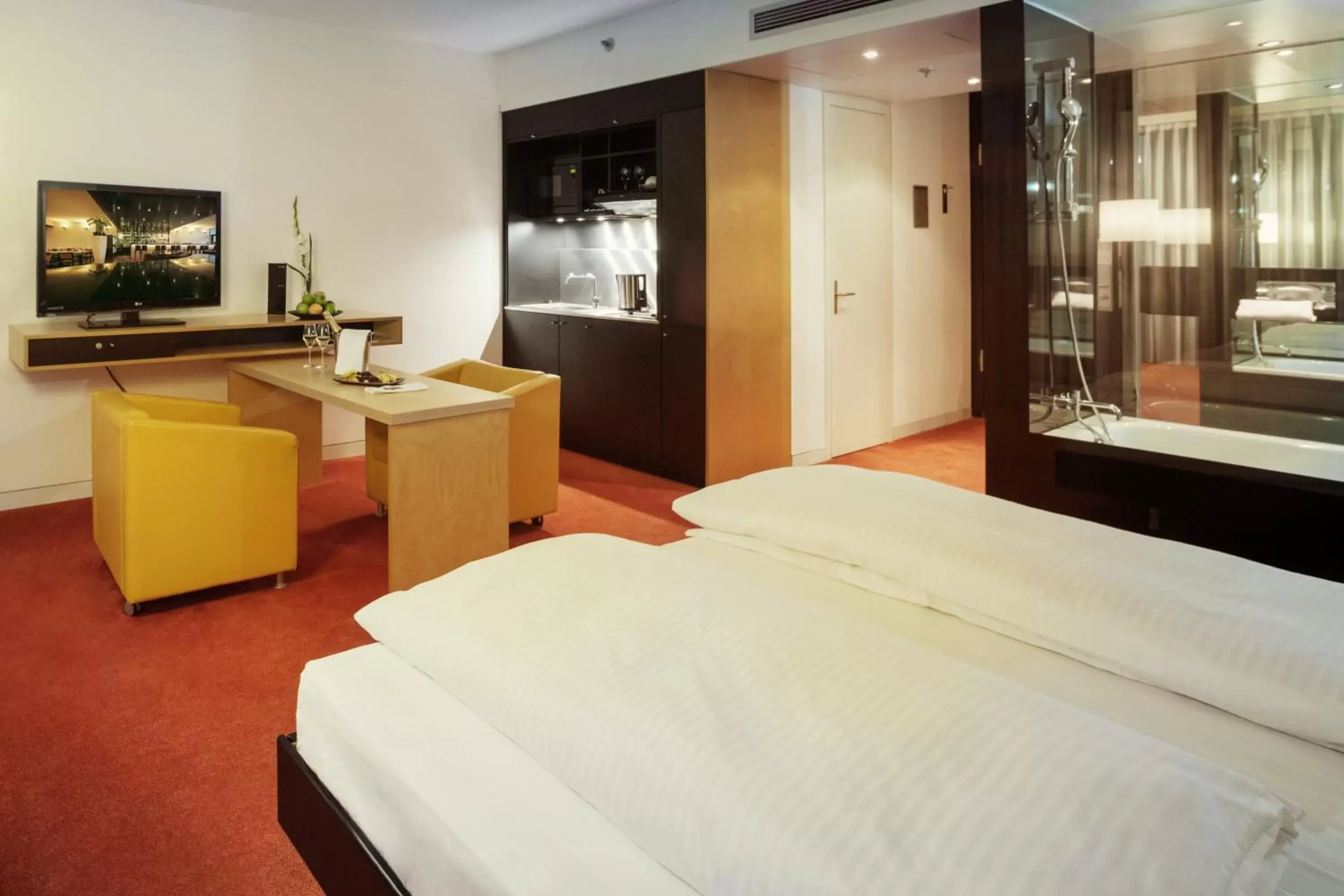 The Innside Premium Room in INNSiDE by Meliá Düsseldorf Seestern The Innside Premium Room in INNSiDE by Meliá Düsseldorf Seestern