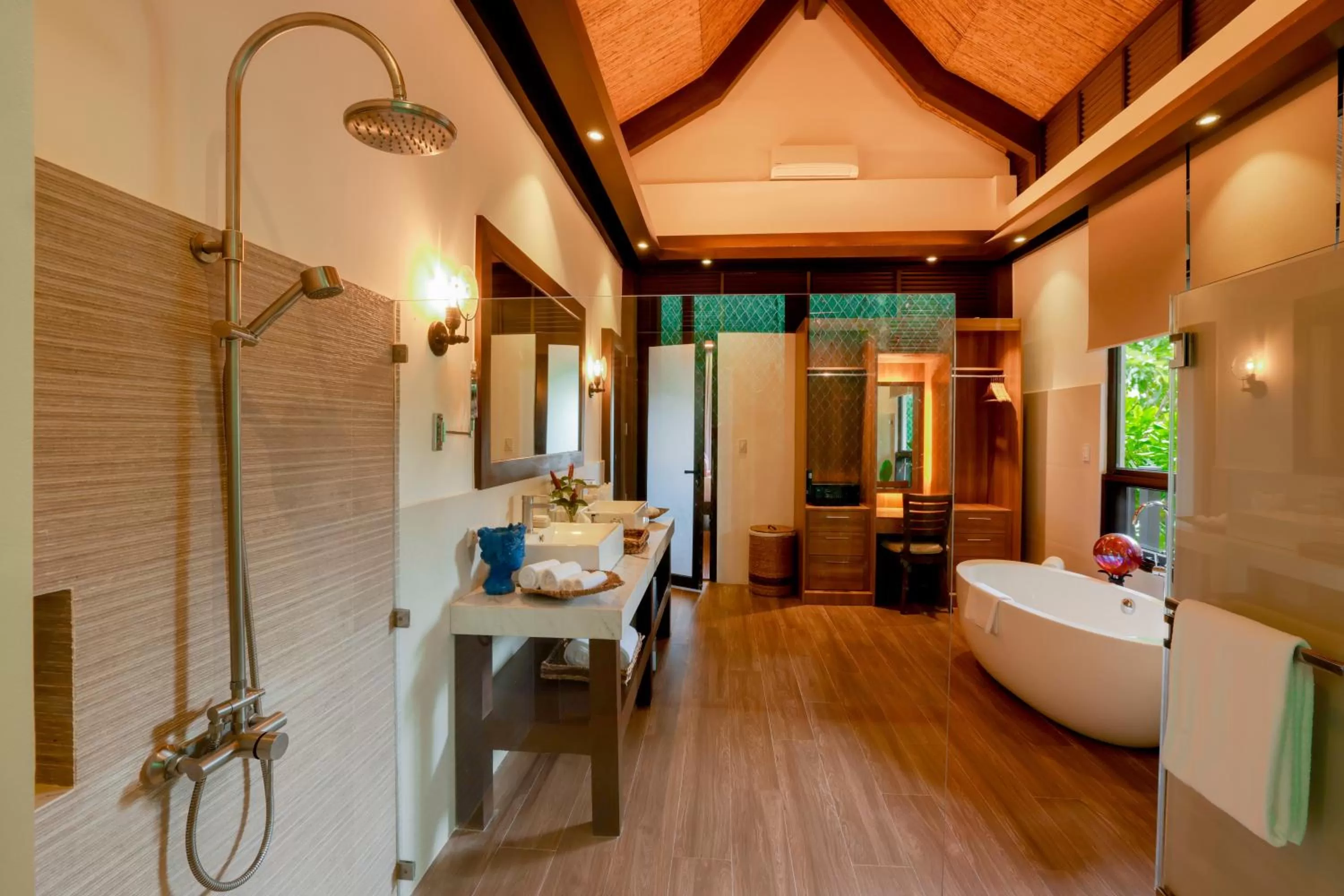 Bathroom, Bed in Lihim Resorts