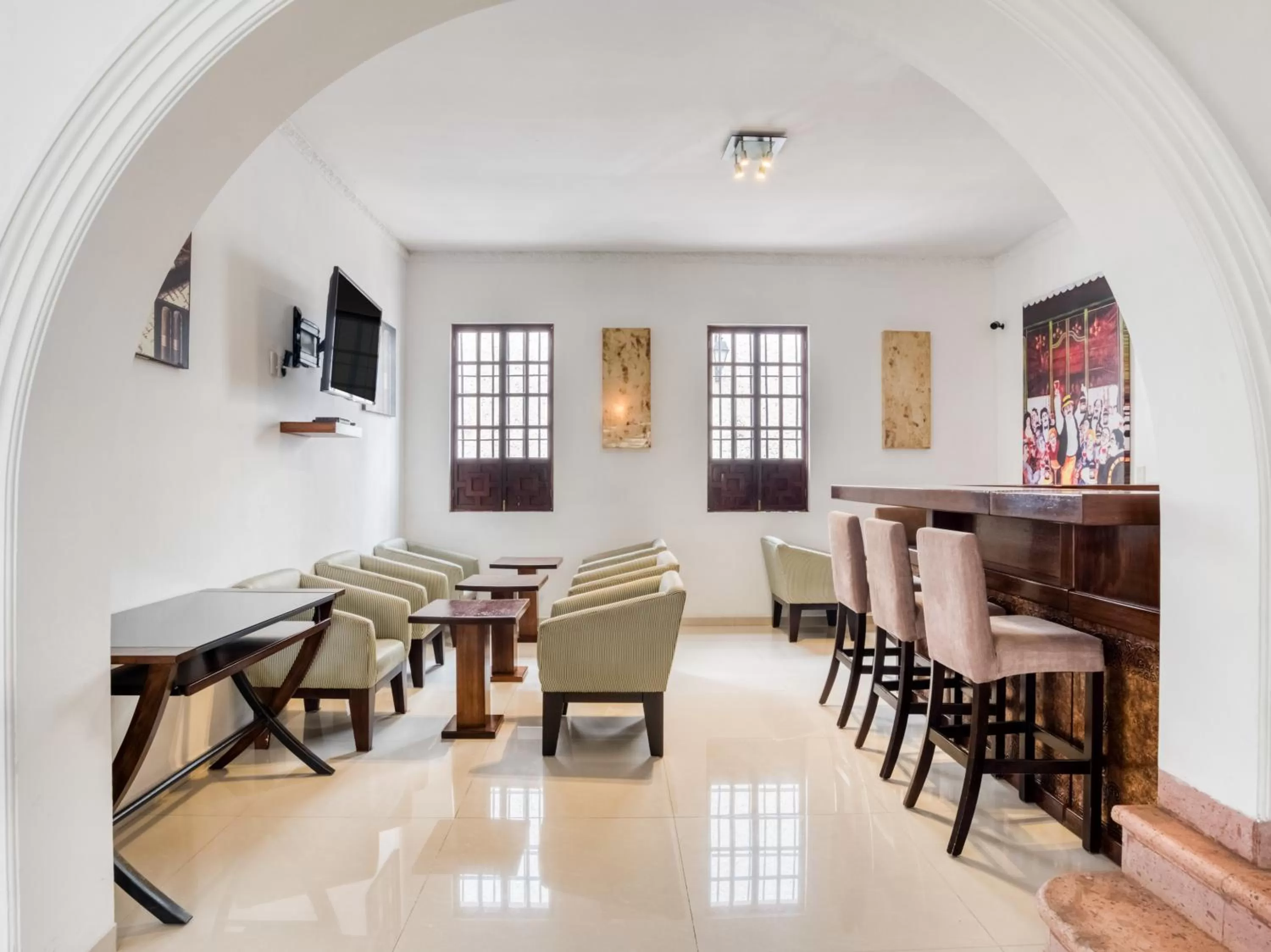 Lounge or bar in Hotel Quinta Allende