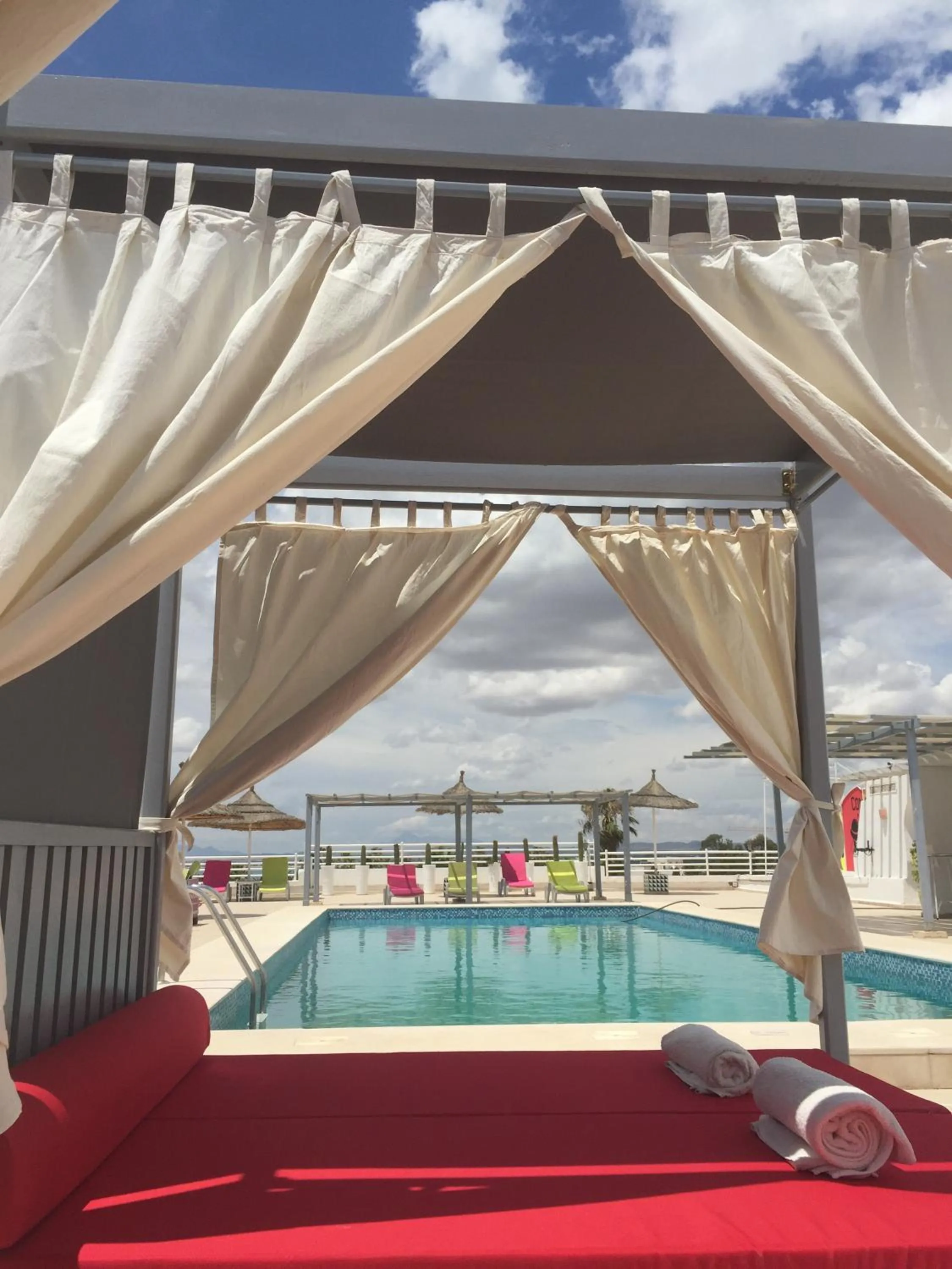 Pool view in Hotel La Residence Hammamet