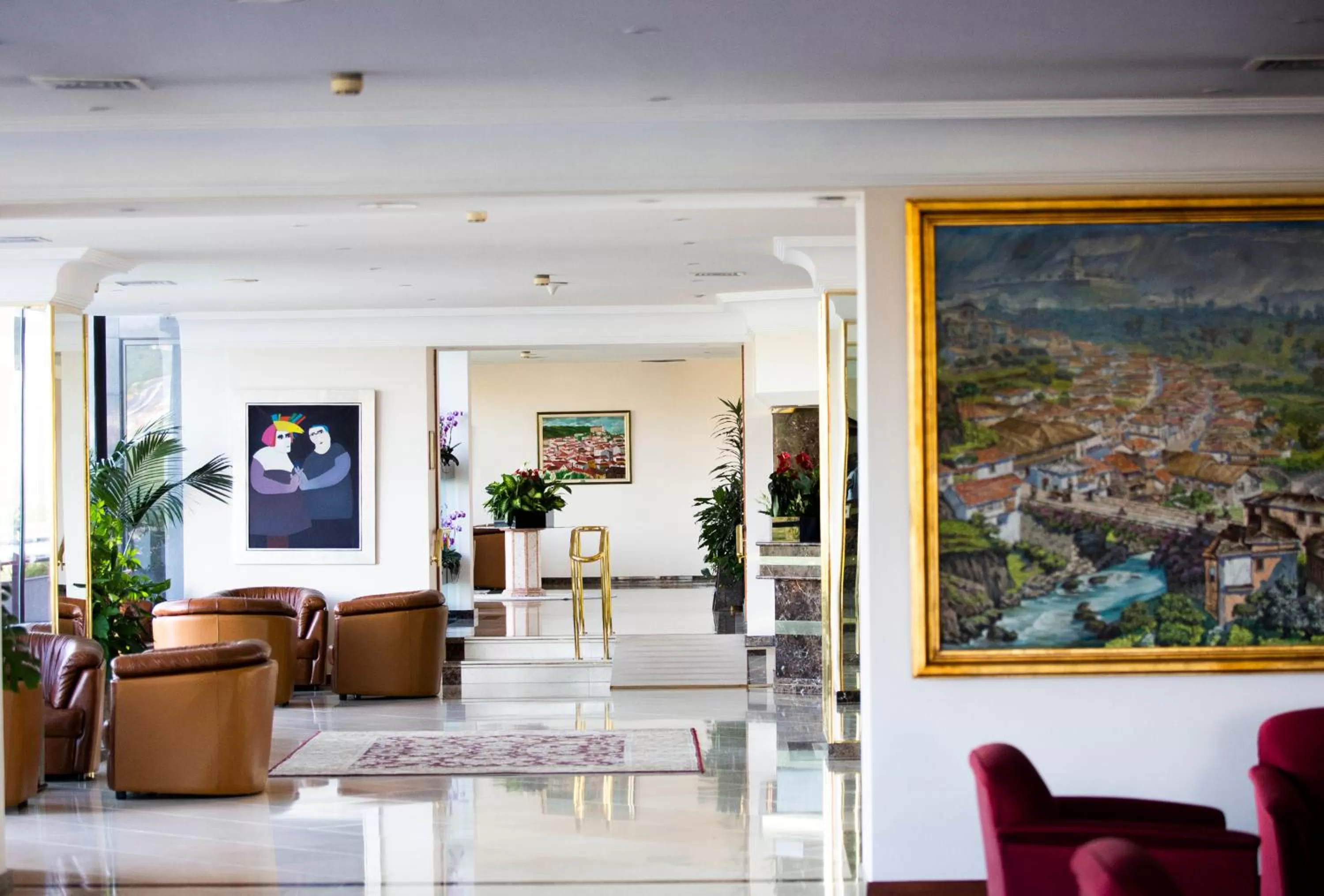 Lobby or reception in Hotel Miracorgo