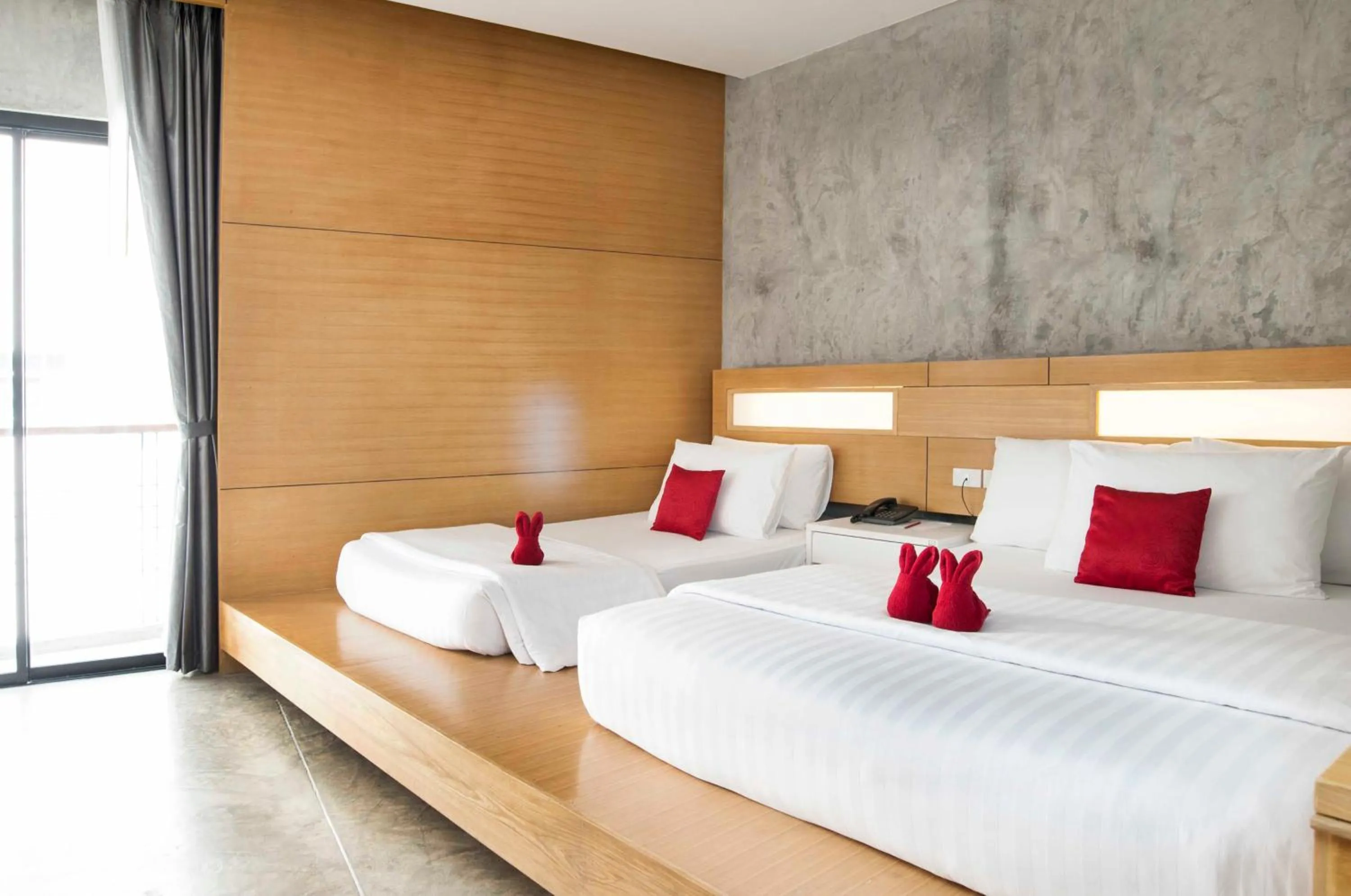 Bed in The Now Hotel - SHA Extra Plus