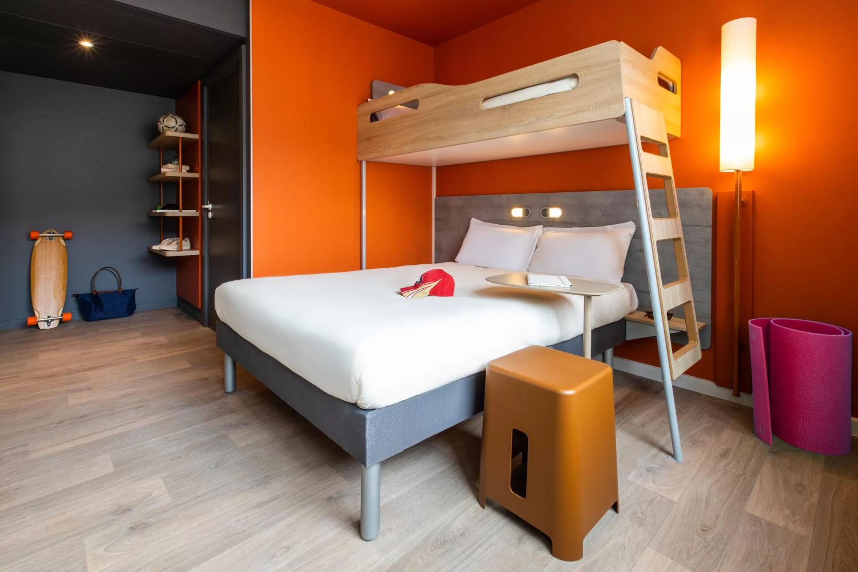 Photo of the whole room, Bed in Ibis Budget Strasbourg Centre Republique
