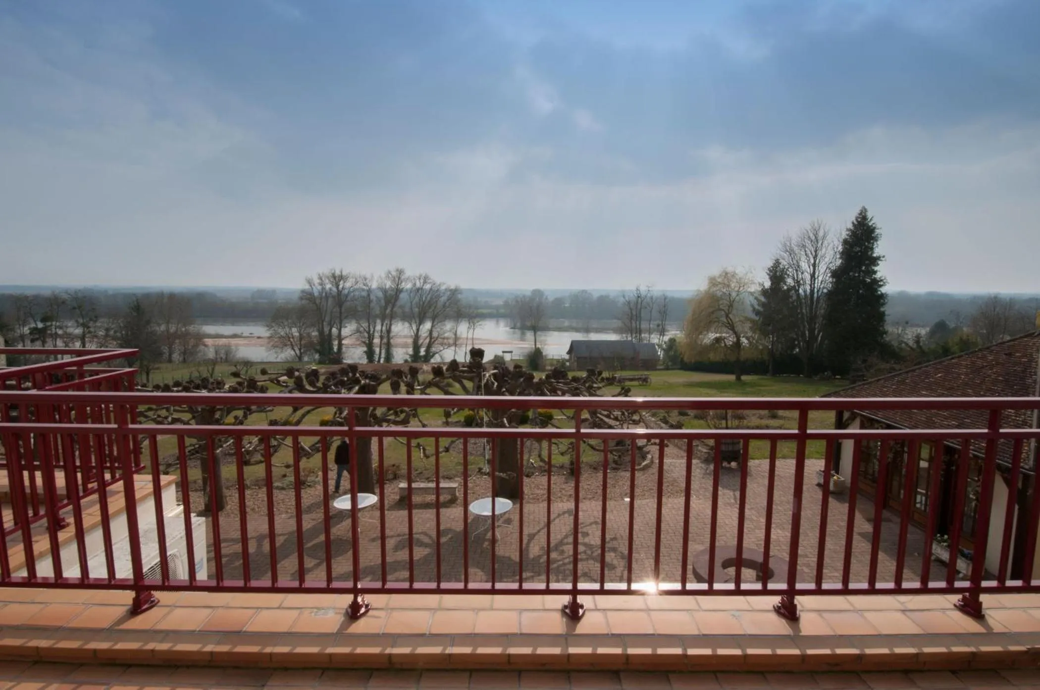 Balcony/Terrace in Logis Hôtel Restaurant Le Coq Hardi