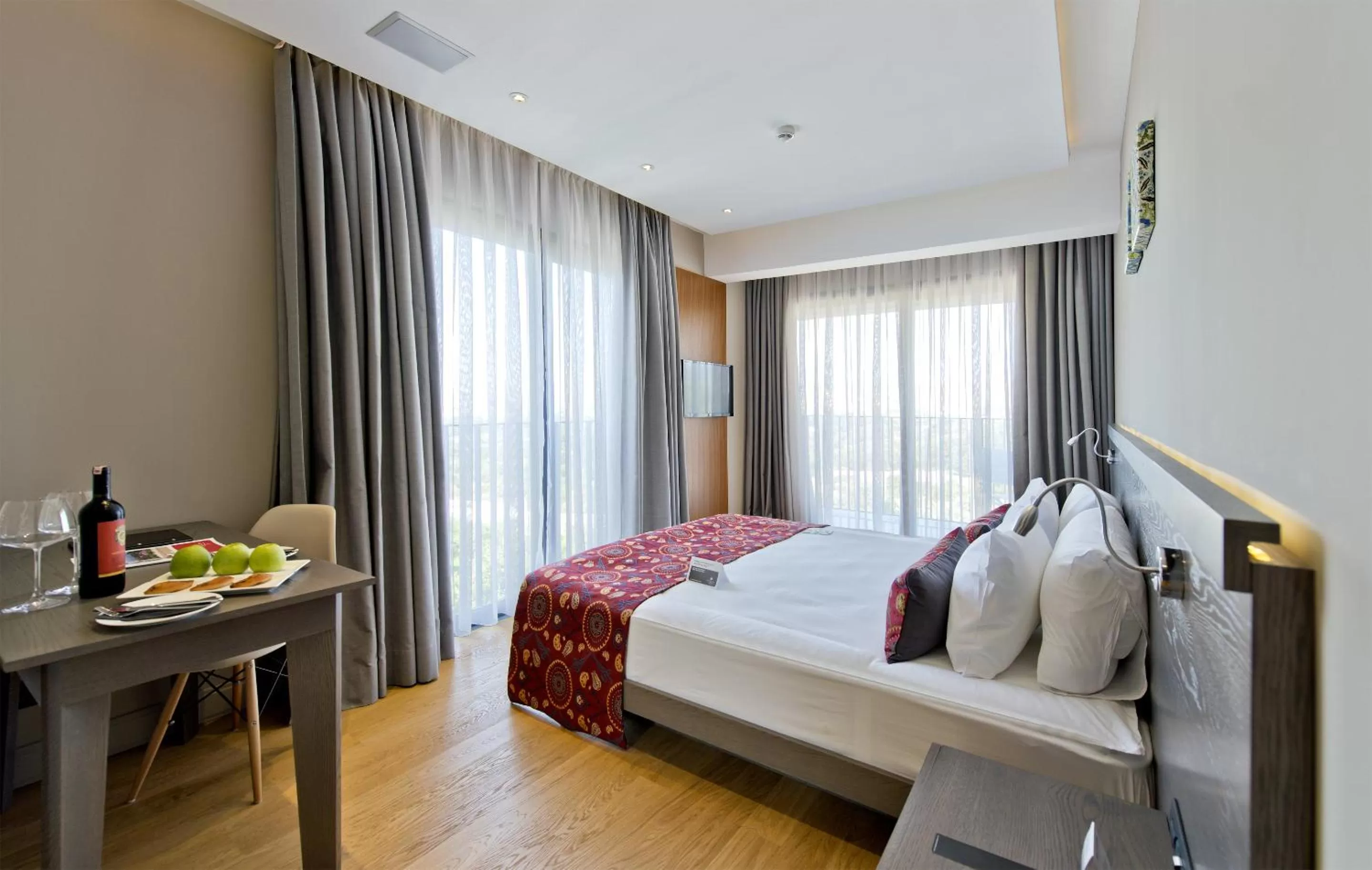 Bedroom, Bed in Ramada Resort by Wyndham Bodrum