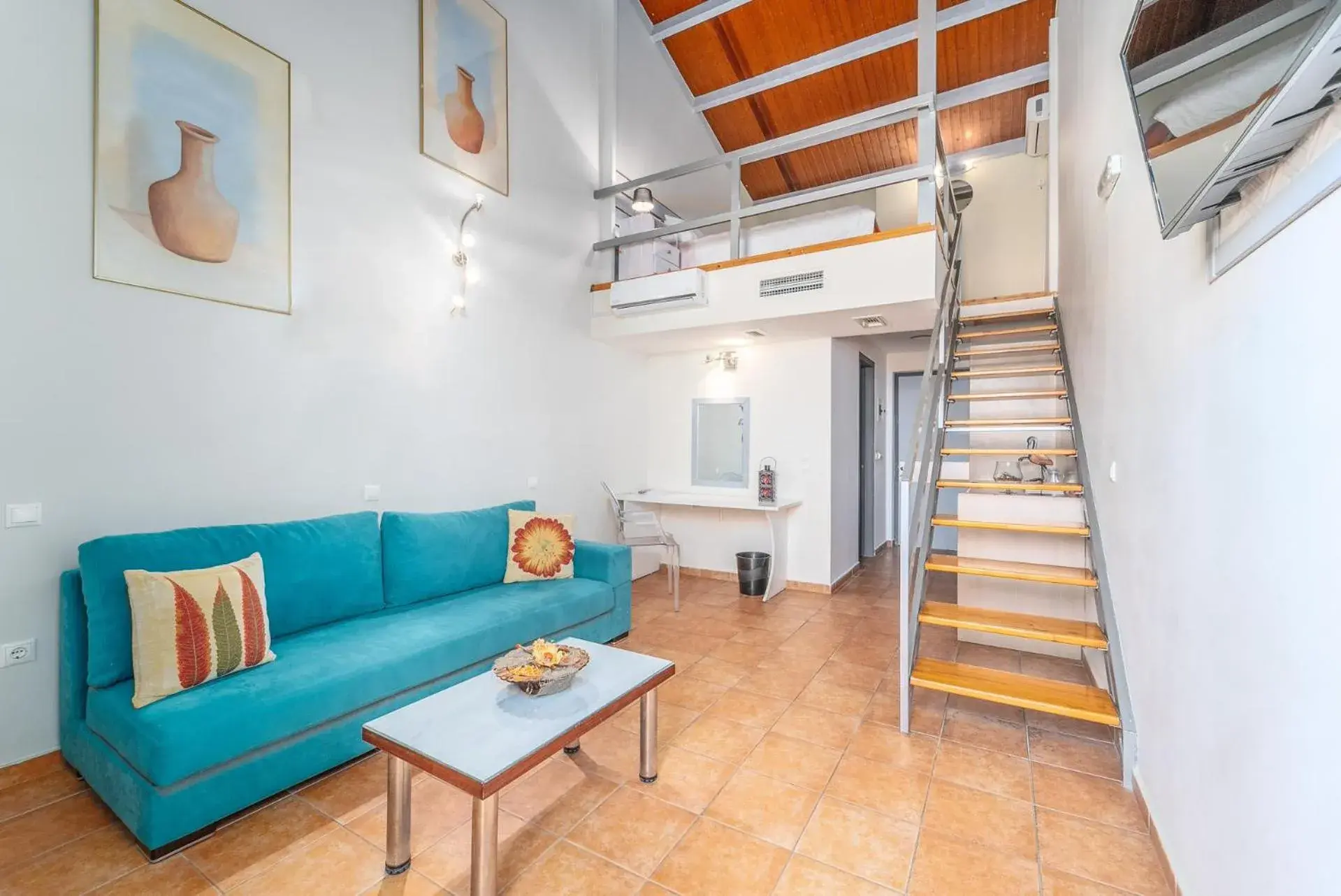 Superior Maisonette with Sea View in Ianos Hotel Superior Maisonette with Sea View in Ianos Hotel