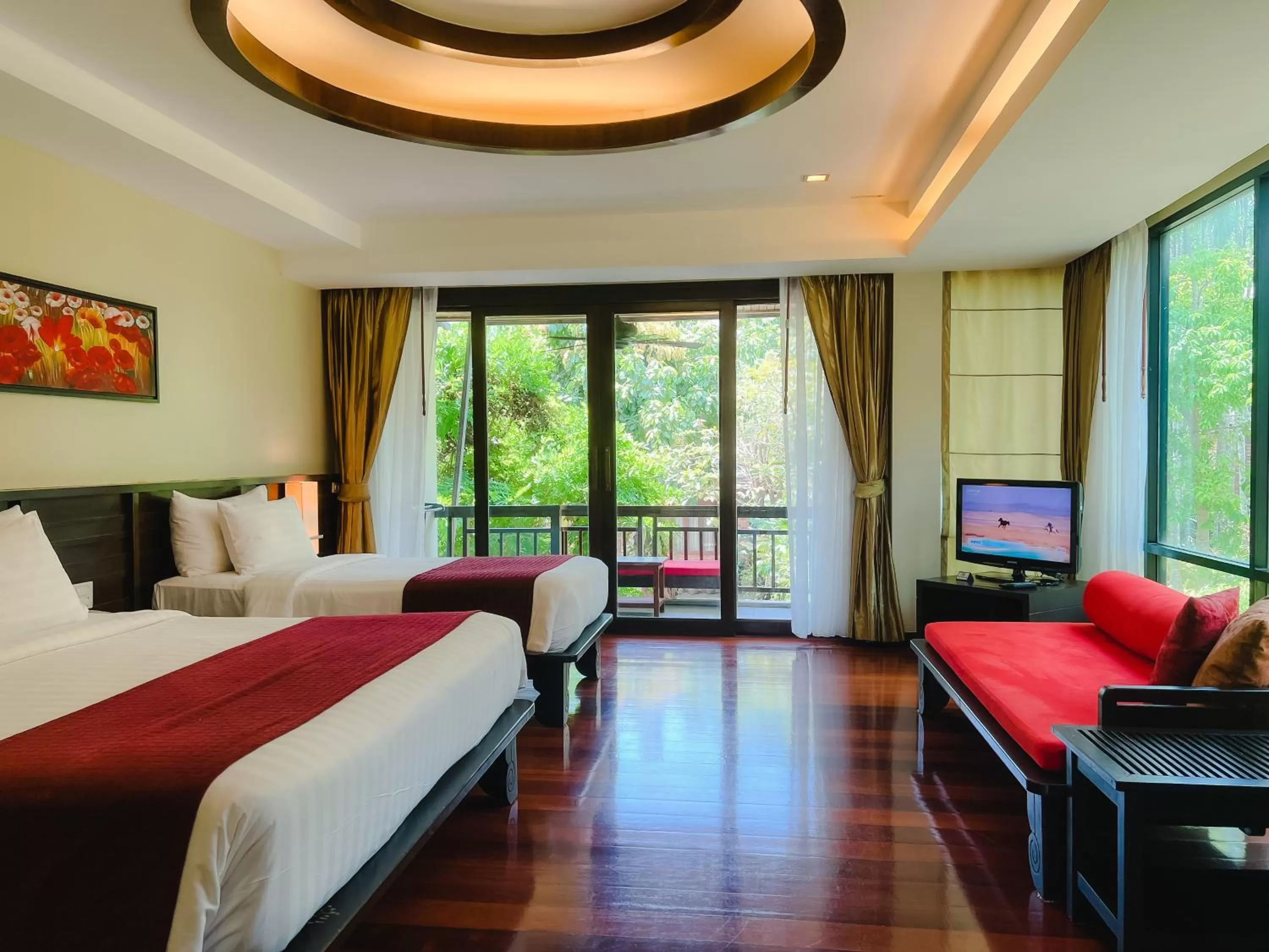Photo of the whole room, Bed in Aonang Phu Pi Maan Resort & Spa