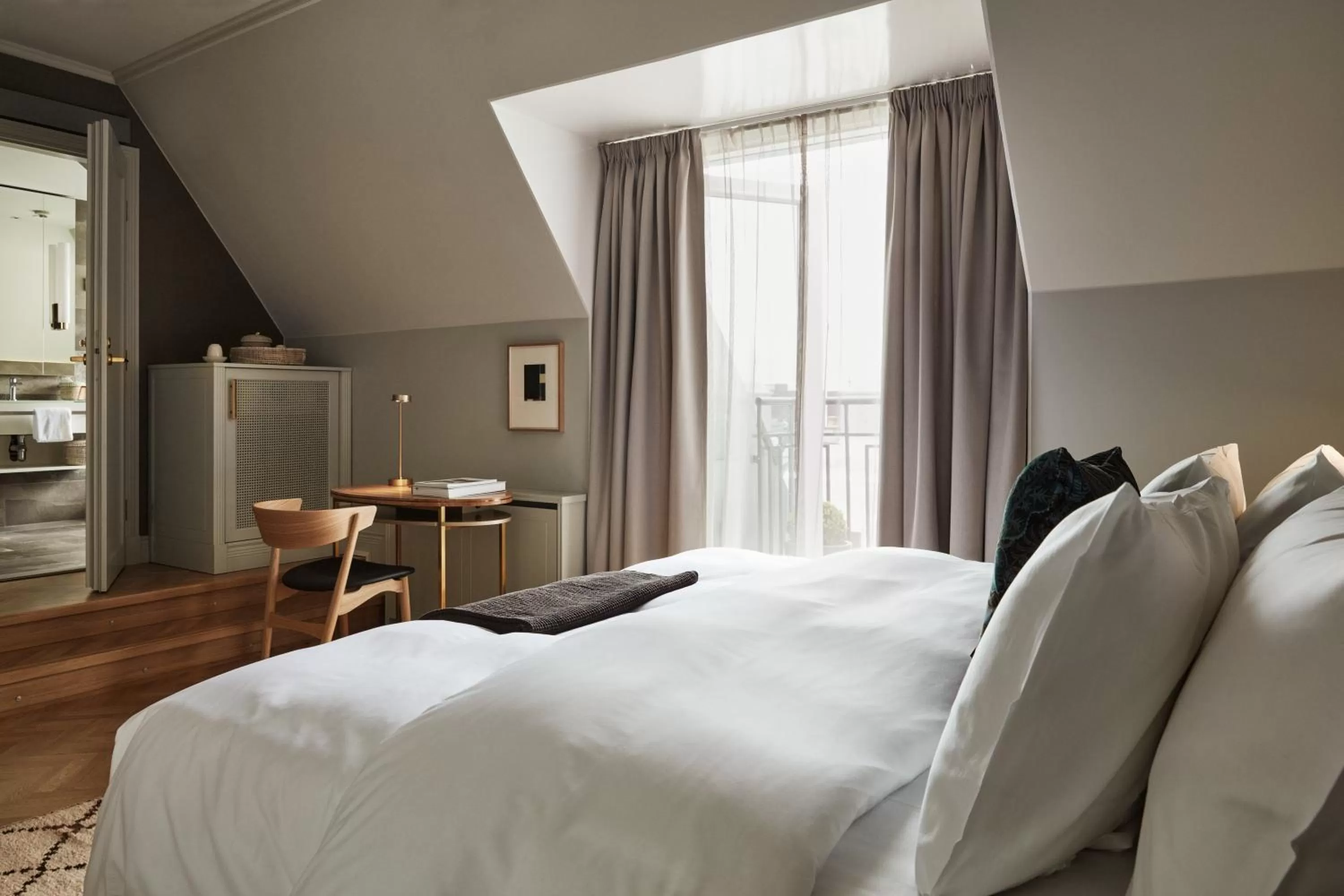 Photo of the whole room, Bed in Hotel St. George Helsinki