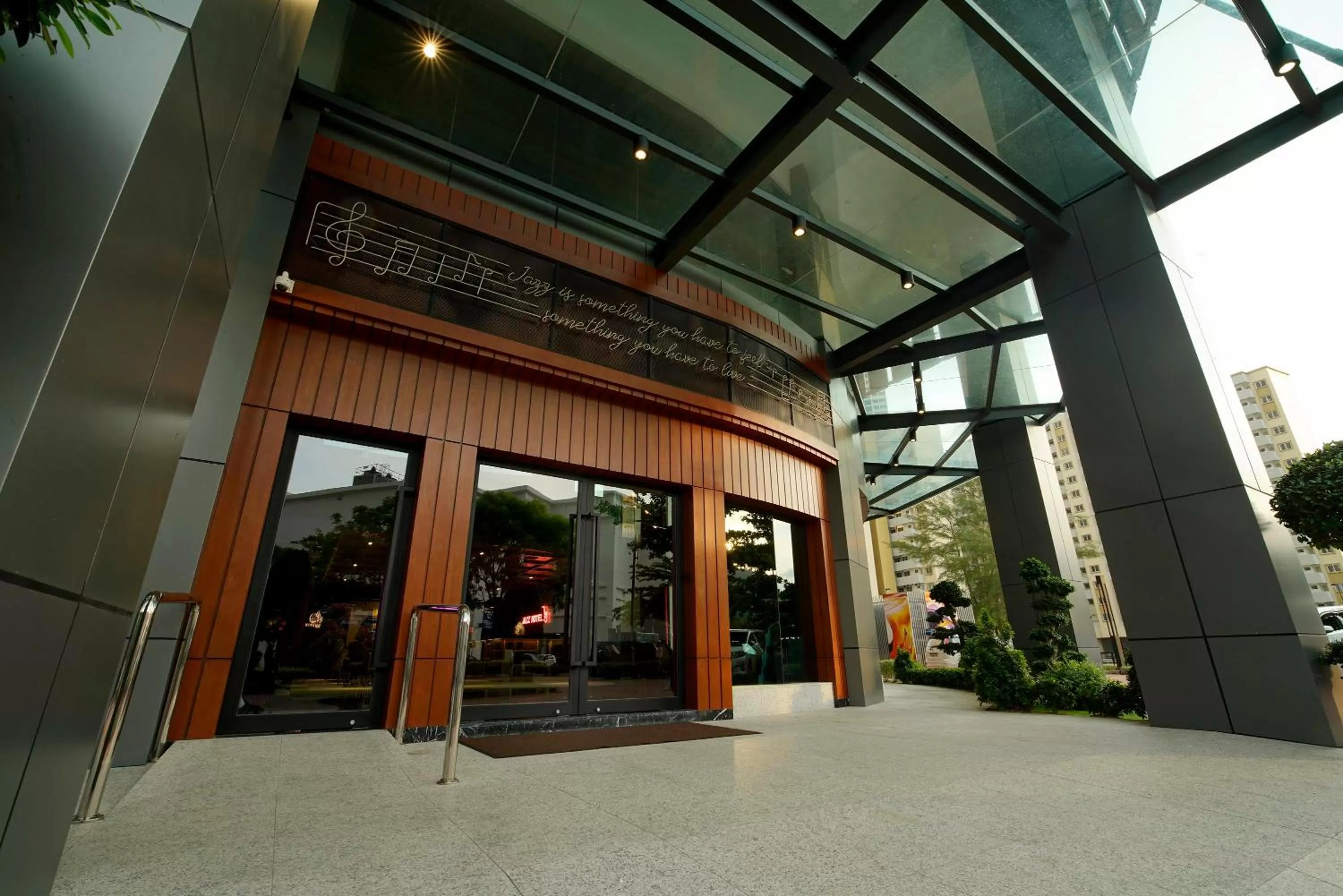 Facade/entrance in Jazz Hotel Penang