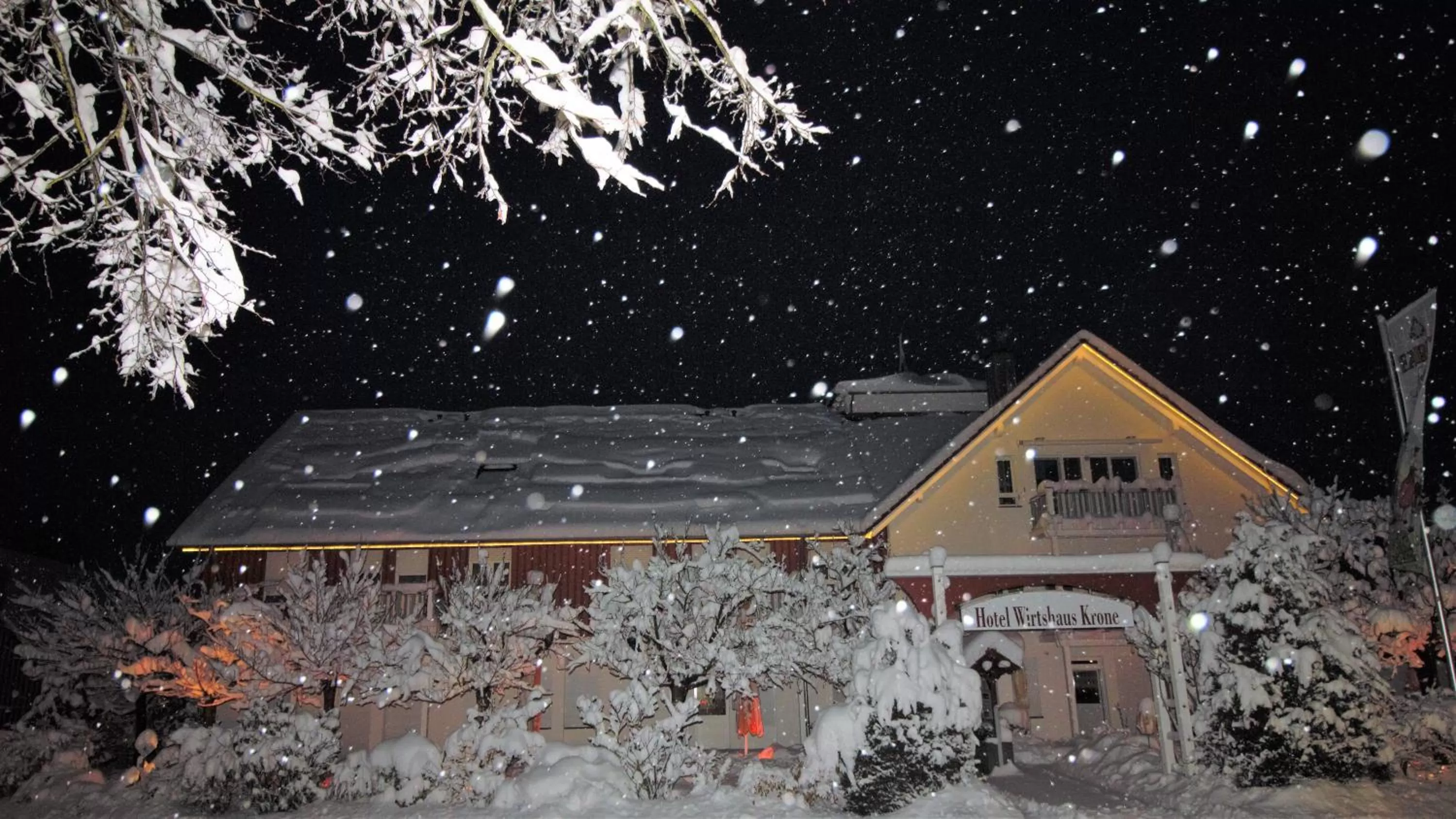 Property building in Hotel Wirtshaus Krone