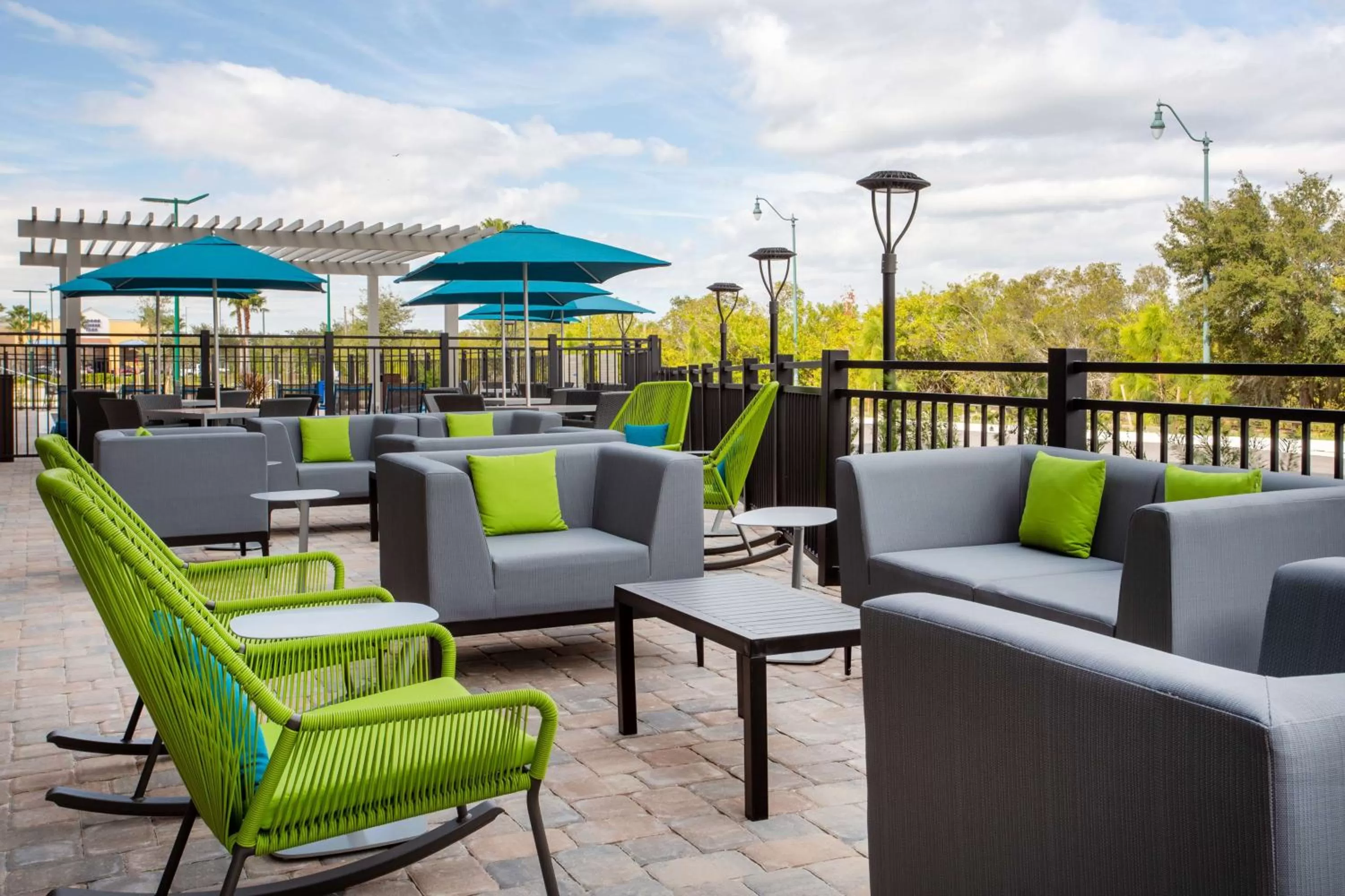 Patio in Hampton Inn & Suites North Port, Fl