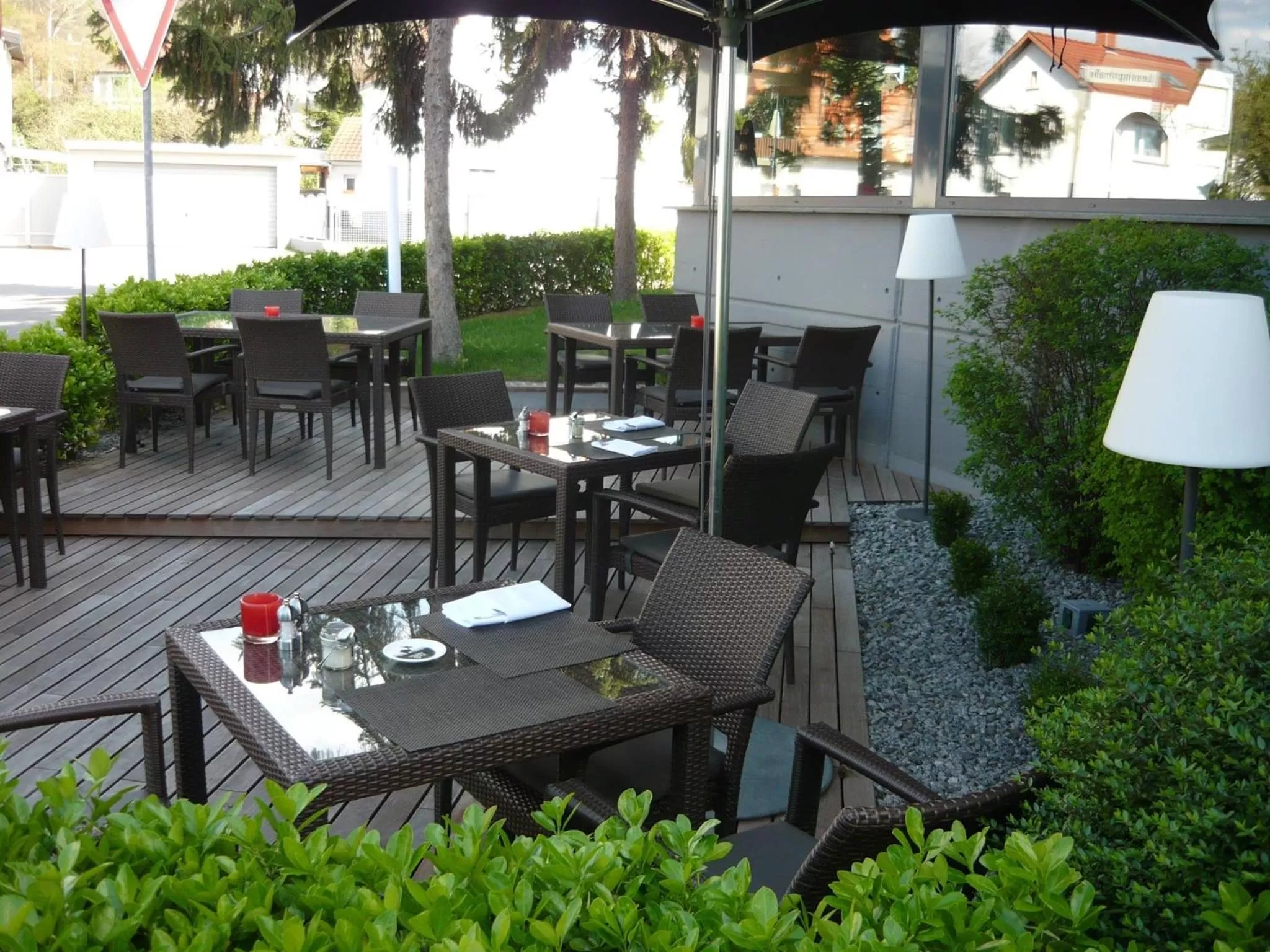 Balcony/Terrace in Hotel Restaurant Felderbock