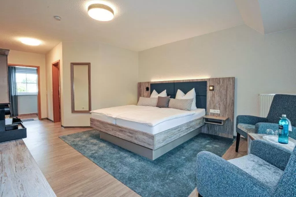 Photo of the whole room, Bed in Hotel Grasberger Hof GmbH