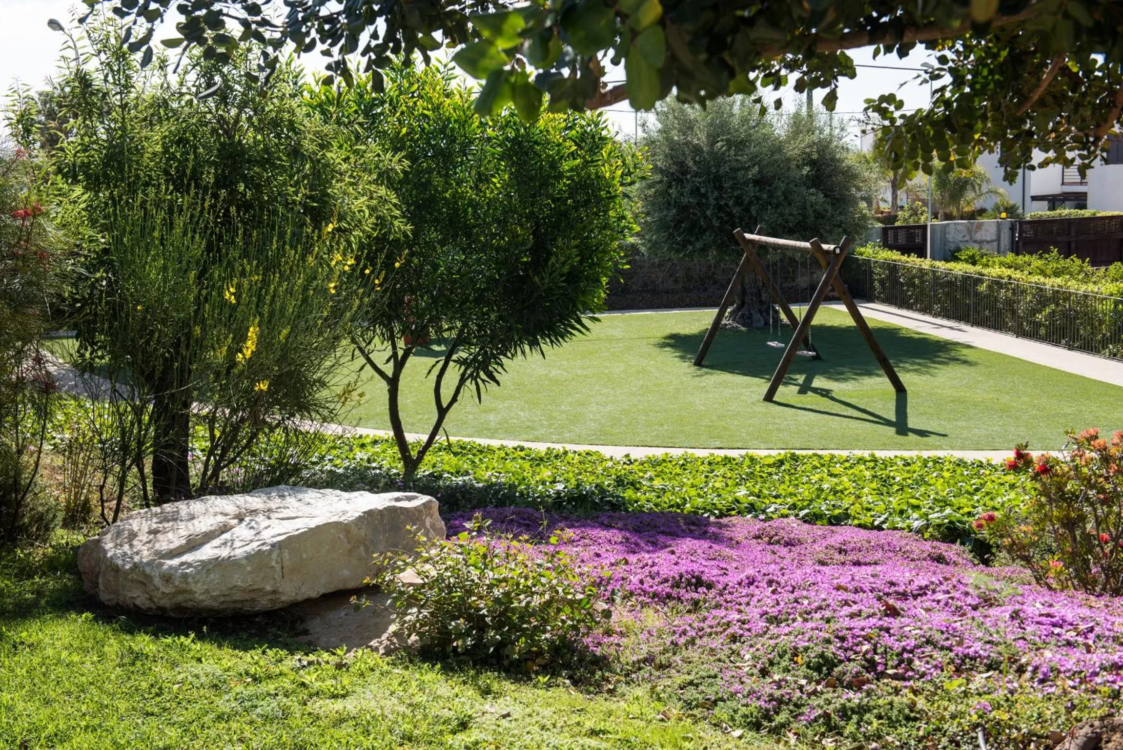 Children play ground in La Scibina