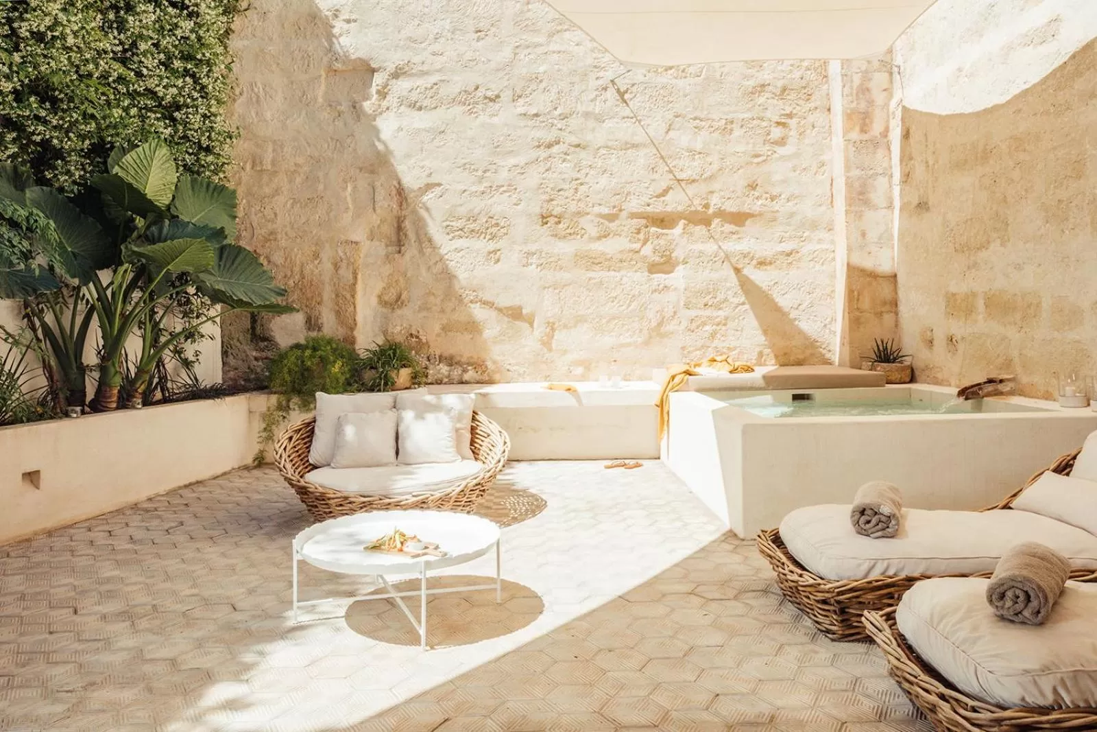 Patio in Jardí de Ses Bruixes Boutique Hotel