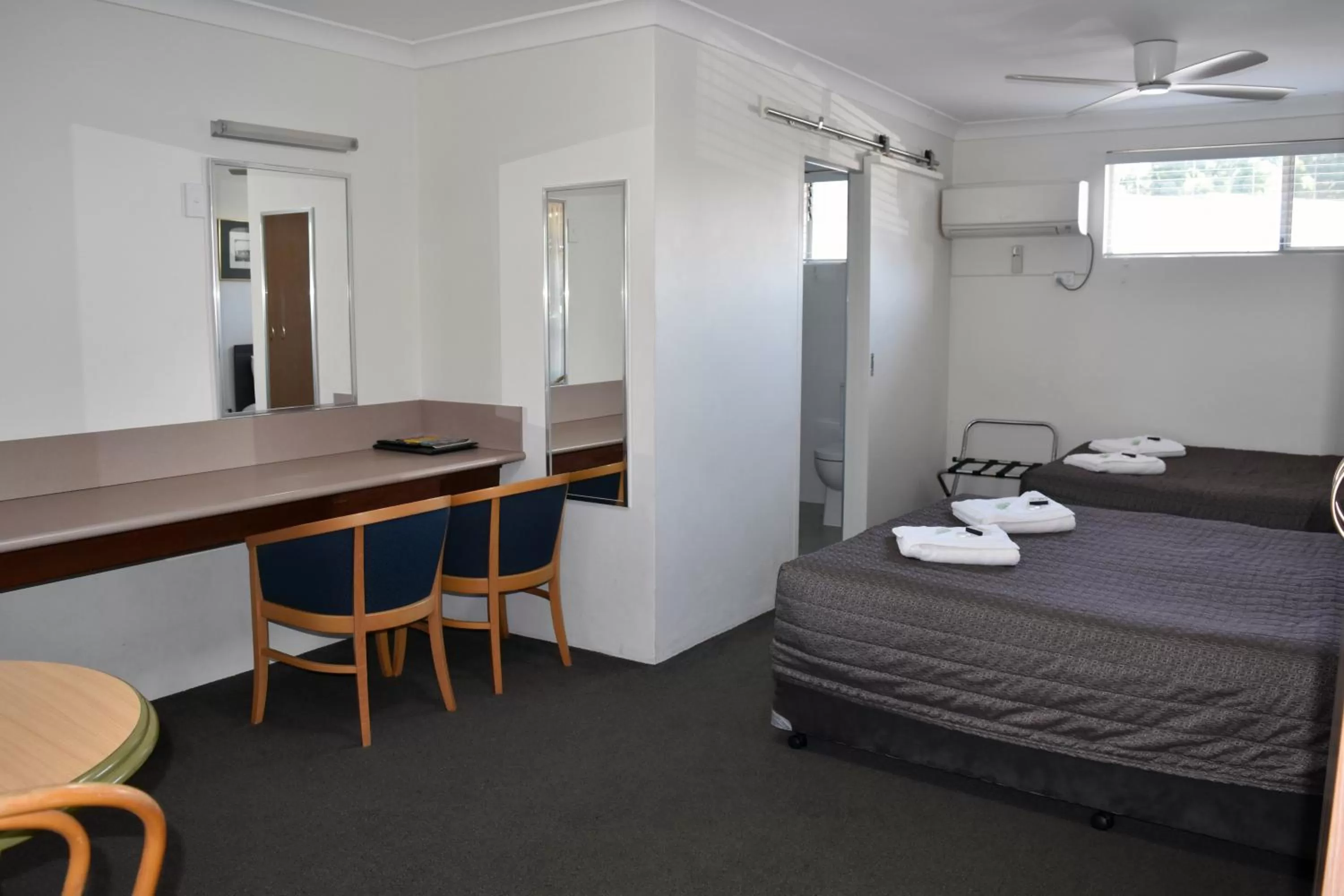 Bed in Ten Dollar Town Motel