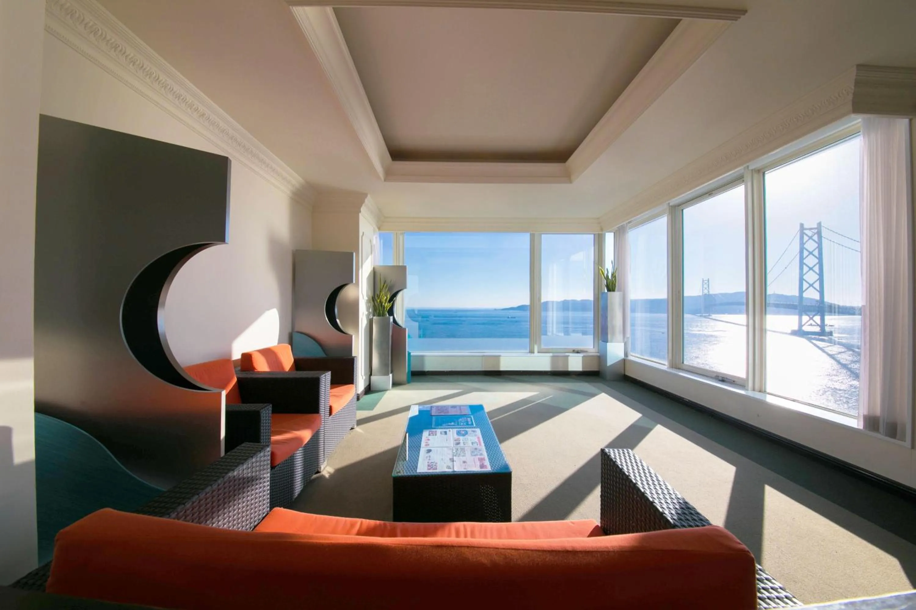 Lobby or reception in Seaside Hotel Maiko Villa Kobe