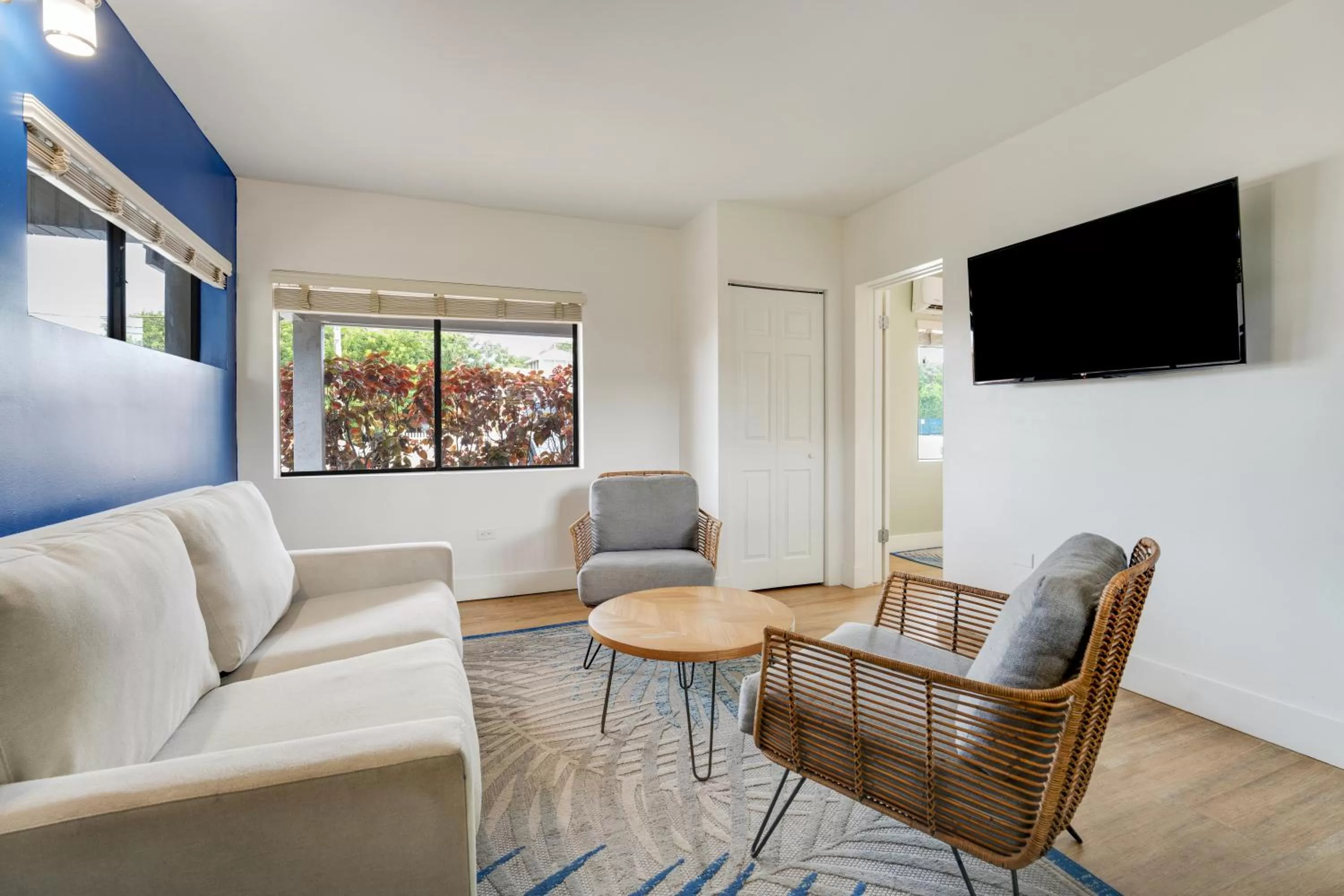 Living room in Hadley Resort and Marina