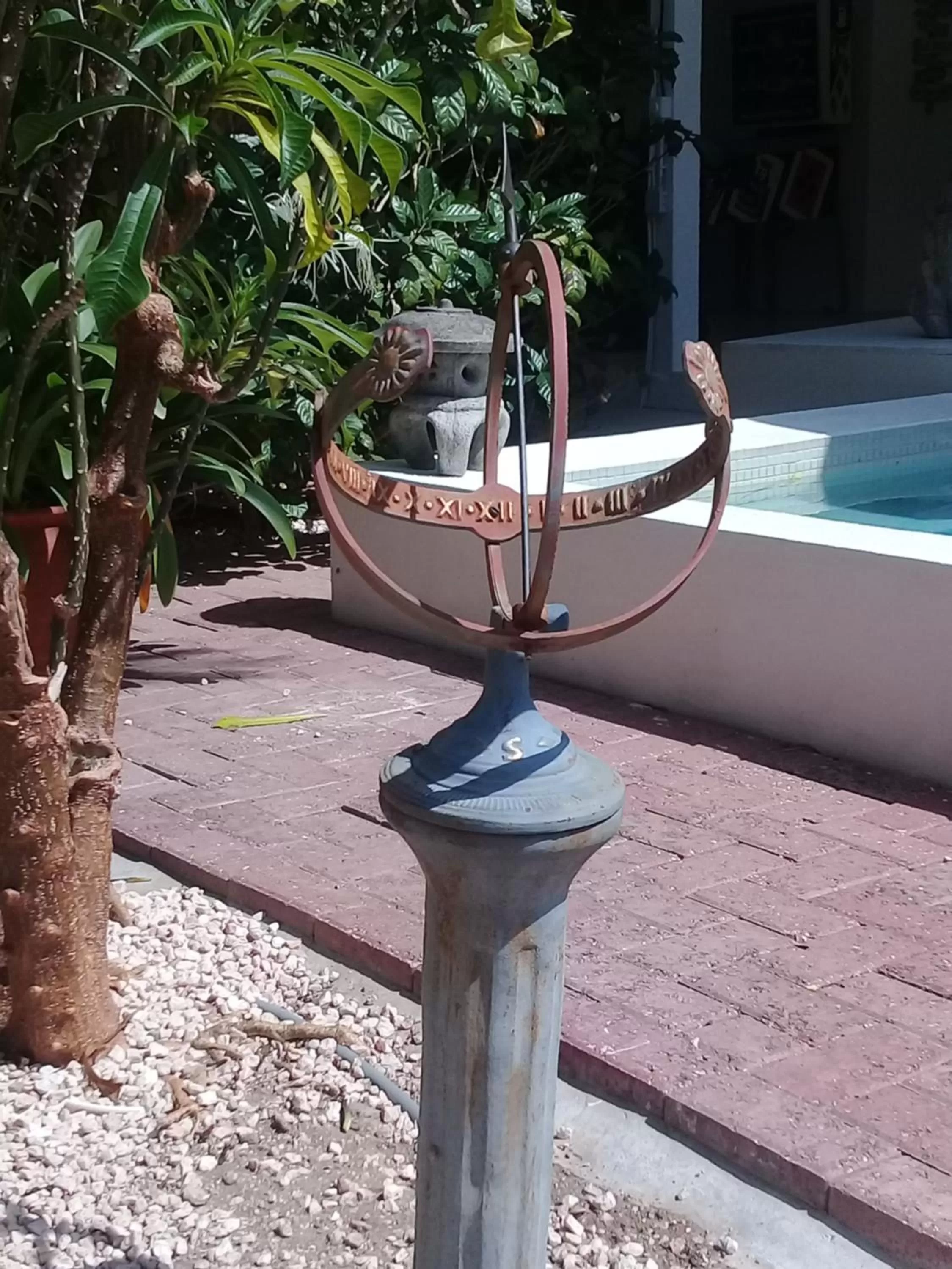 Decorative detail in B&B Sombre di Kabana