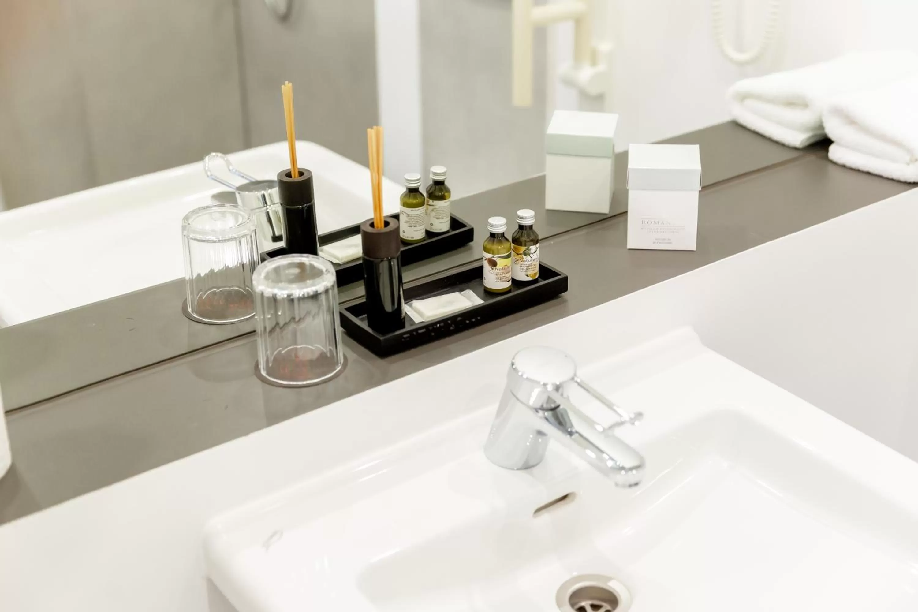 Bathroom in Parkhotel FRITZ am Brunnen