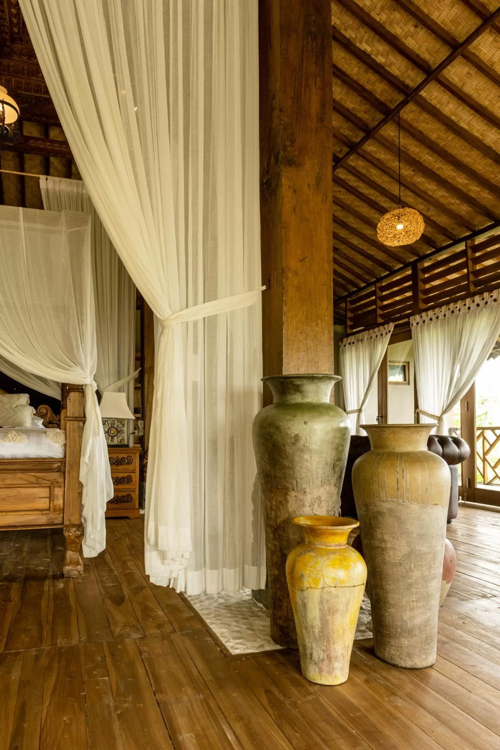 Decorative detail in Tanah Damai Hotel