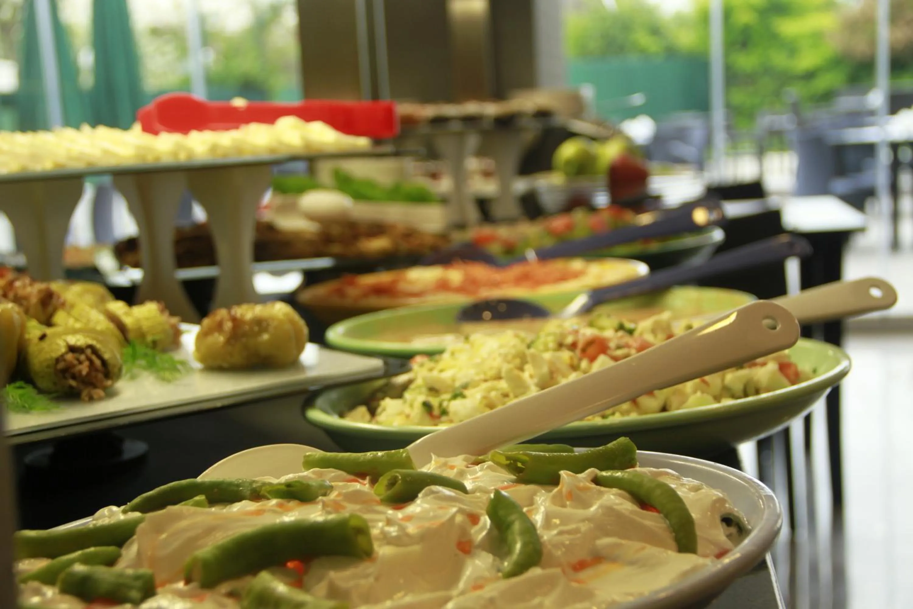 Food close-up in Tourist Hotel