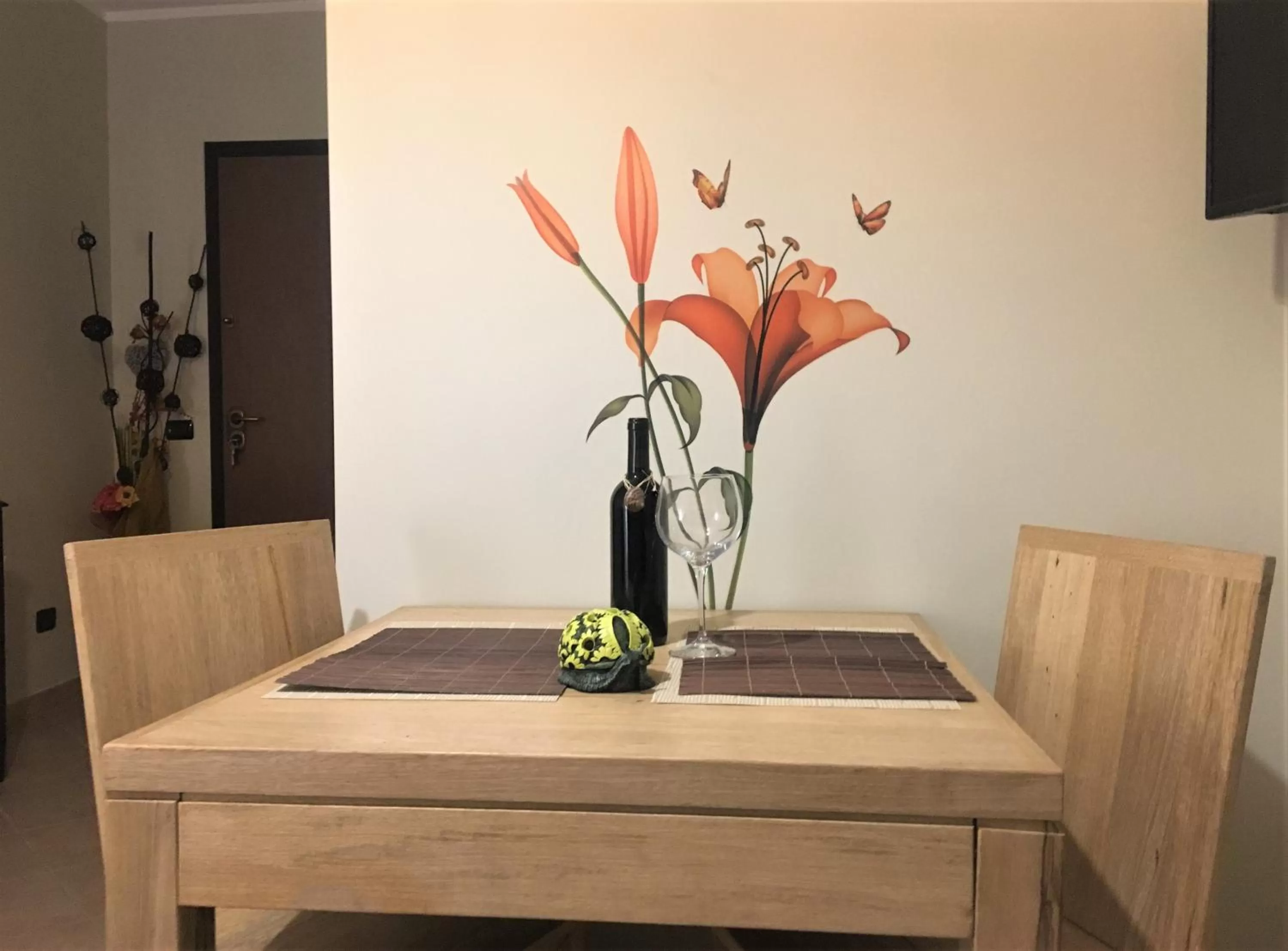 Dining area in La Chiocciola