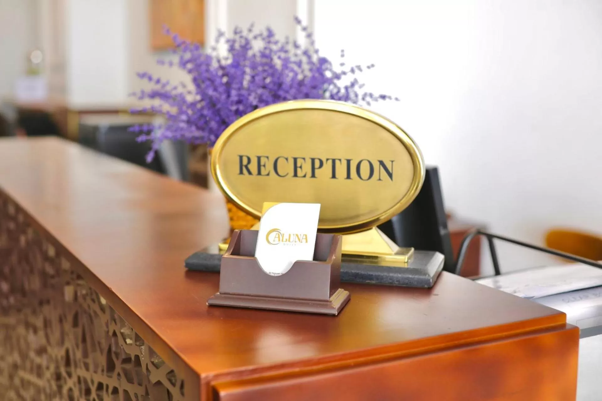 Lobby or reception in ALUNA Ben Thanh Hotel